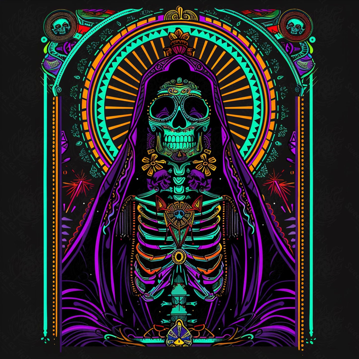 Mother Muerte 01 by 01 325 SN1658 - Sweet As Hell Designs