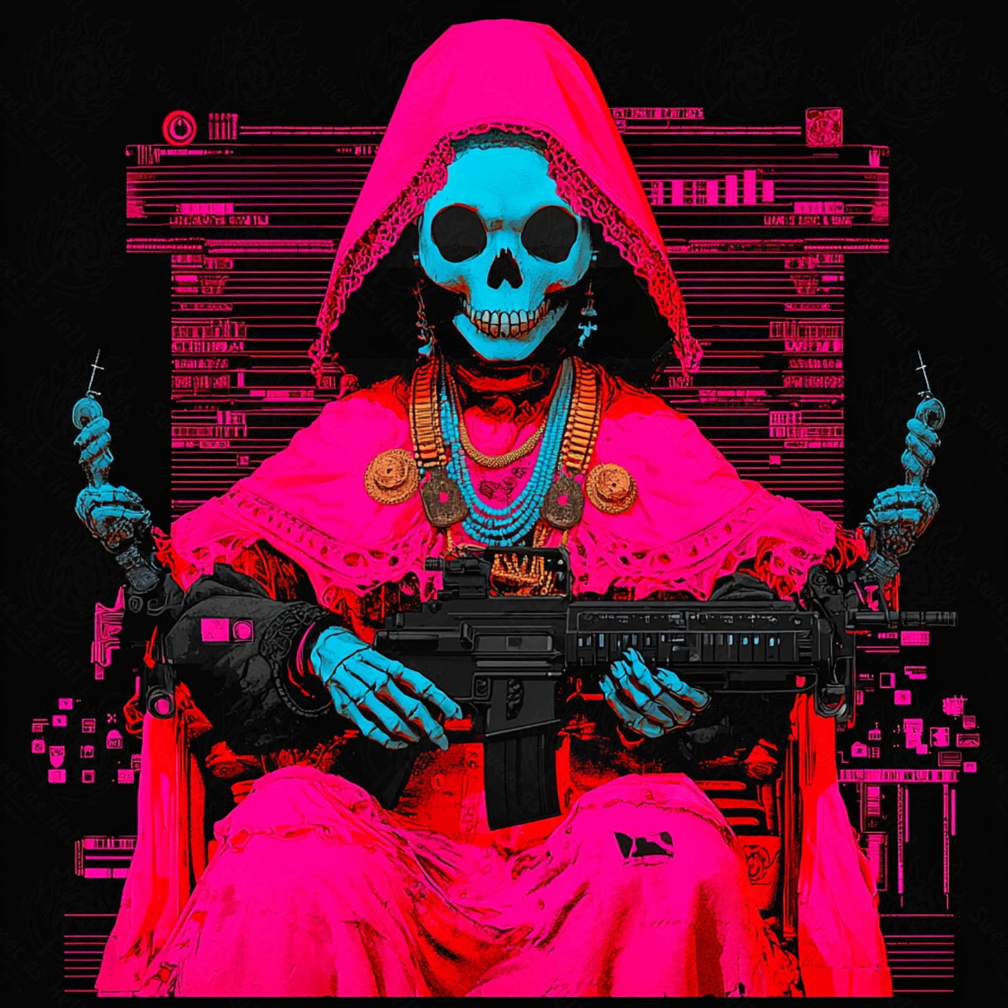 Mother Muerte 01 by 01 334 SN1667 - Sweet As Hell Designs