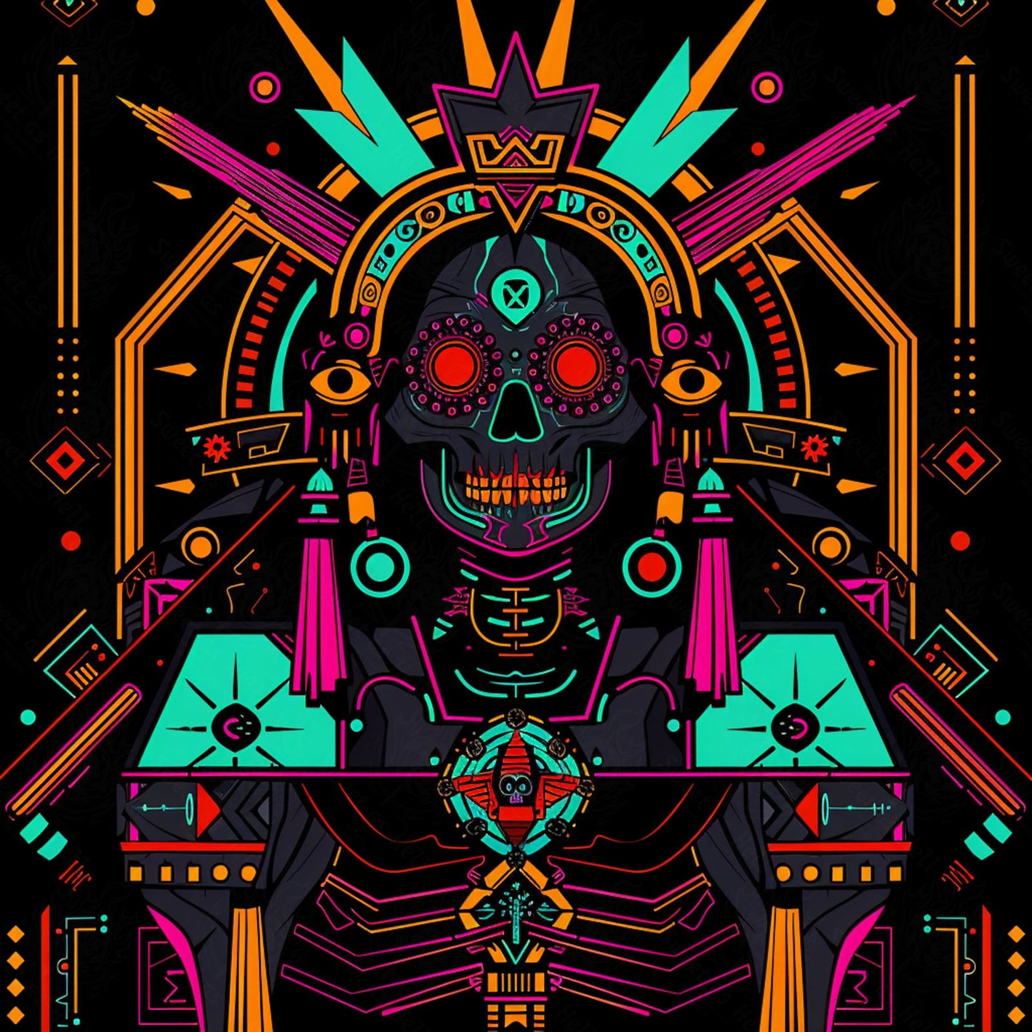 Mother Muerte 01 by 01 341 SN1674 - Sweet As Hell Designs