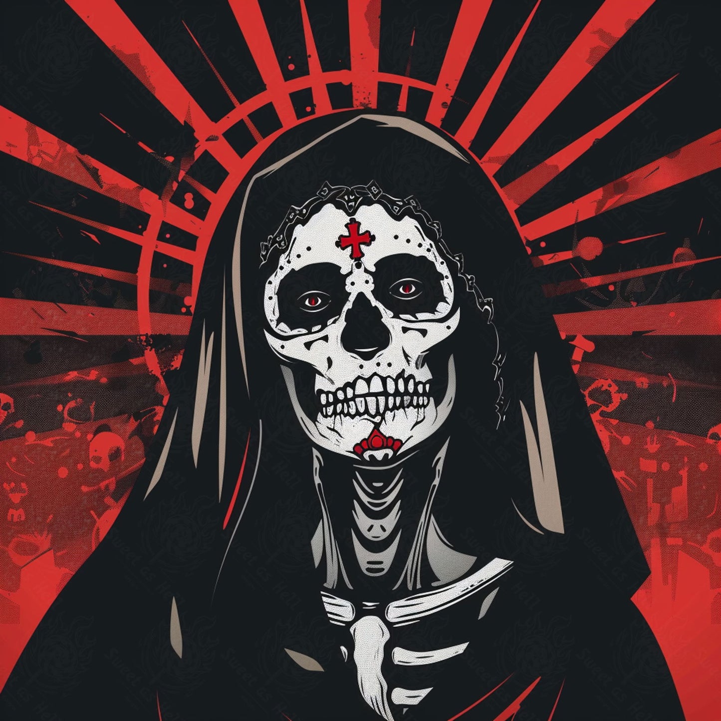 Mother Muerte 01 by 01 354 SN1687 - Sweet As Hell Designs