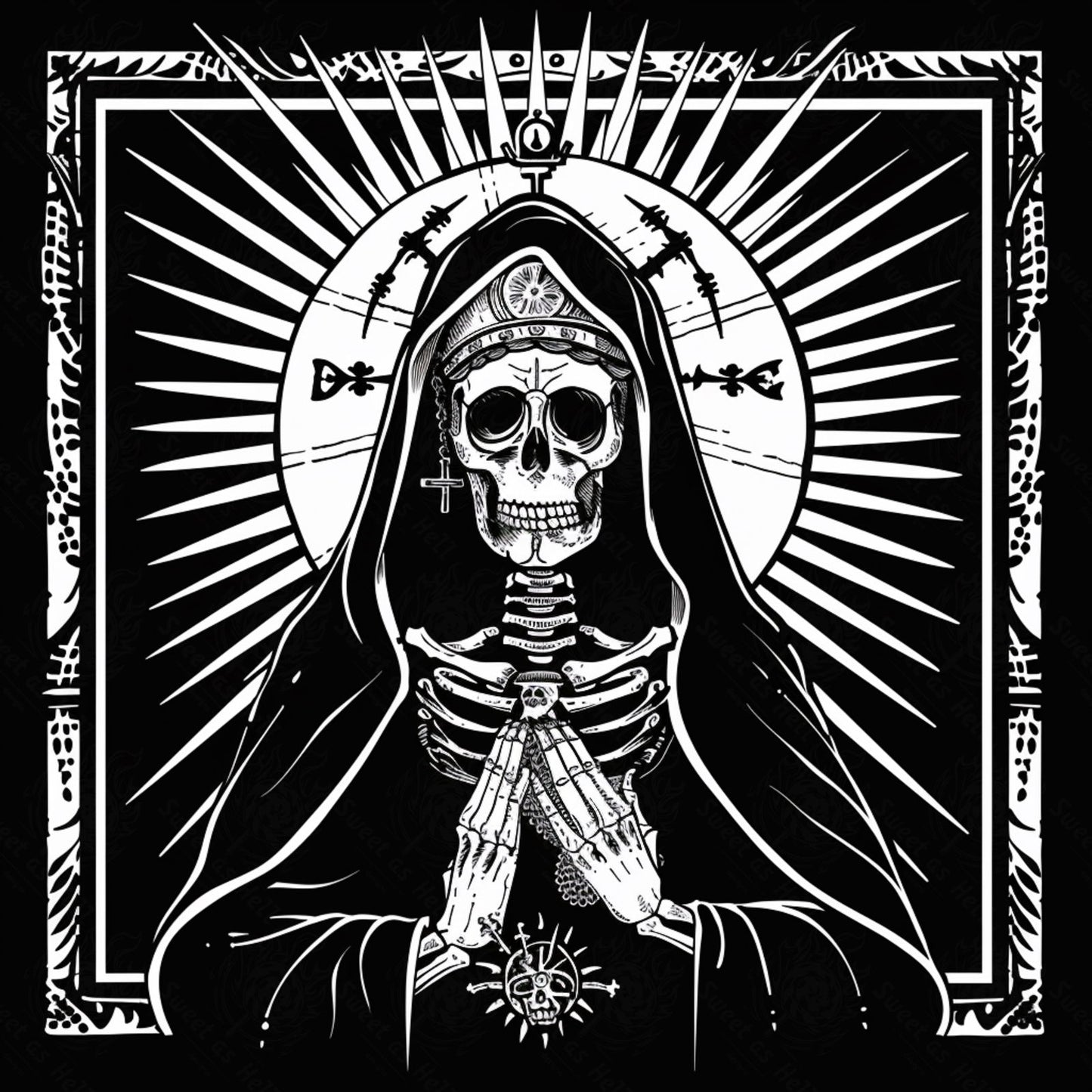 Mother Muerte 01 by 01 358 SN1691 - Sweet As Hell Designs