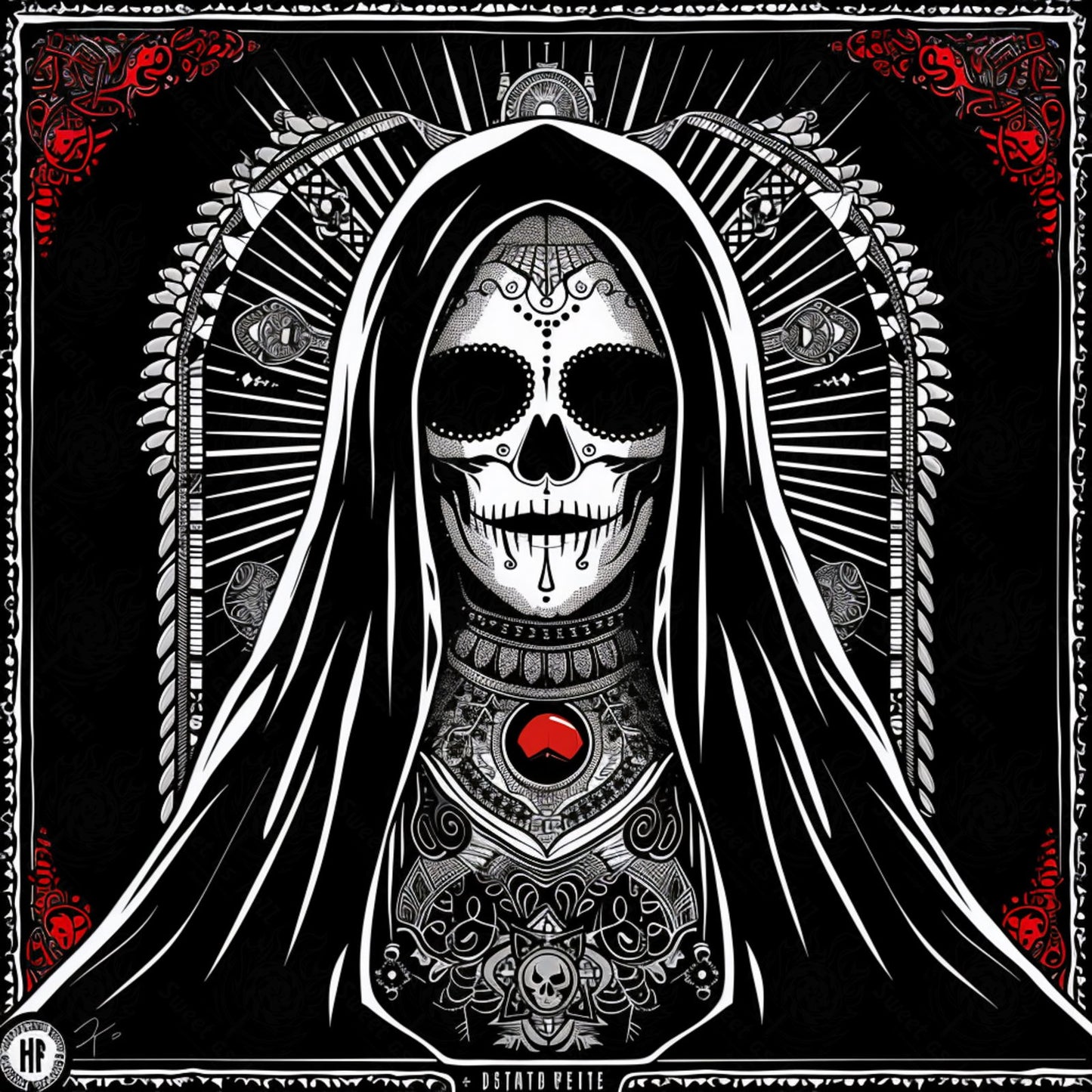 Mother Muerte 01 by 01 359 SN1692 - Sweet As Hell Designs