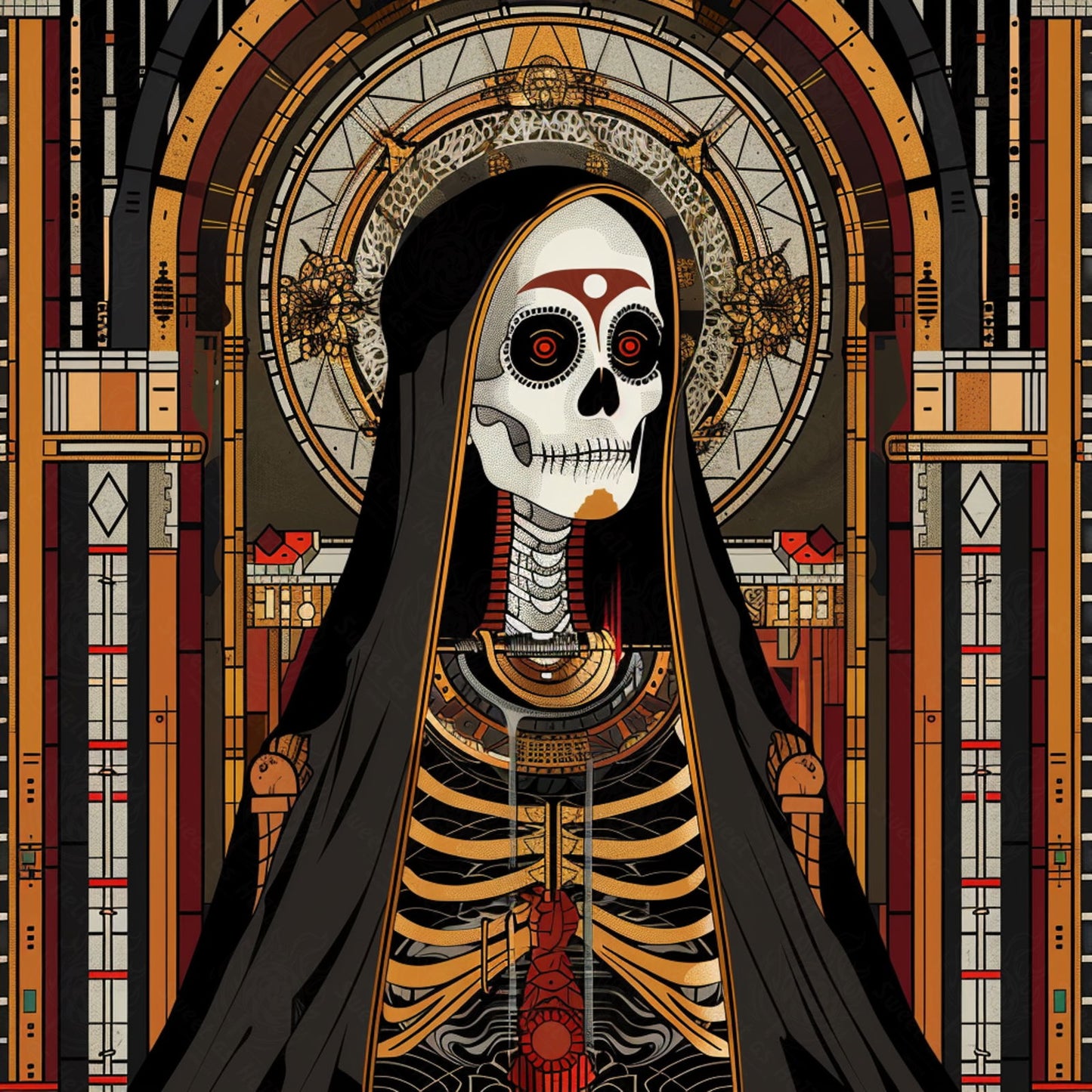 Mother Muerte 01 by 01 370 SN1703 - Sweet As Hell Designs