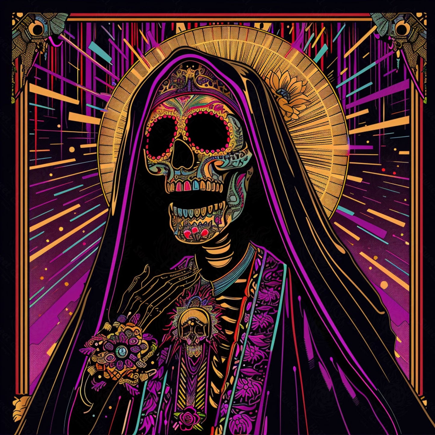 Mother Muerte 01 by 01 374 SN1707 - Sweet As Hell Designs