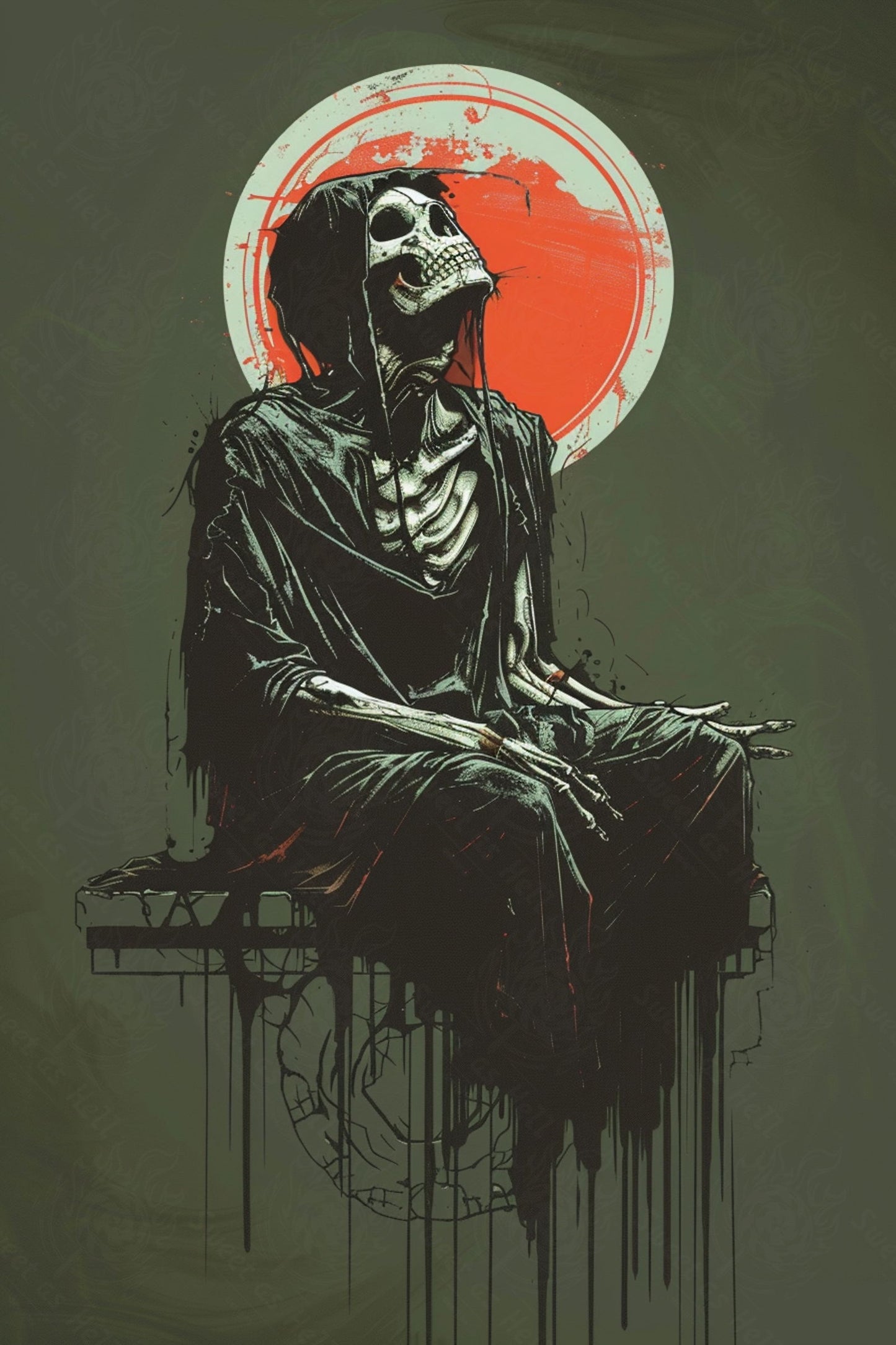 Mother Muerte 02 by 03 010 SN1728 - Sweet As Hell Designs