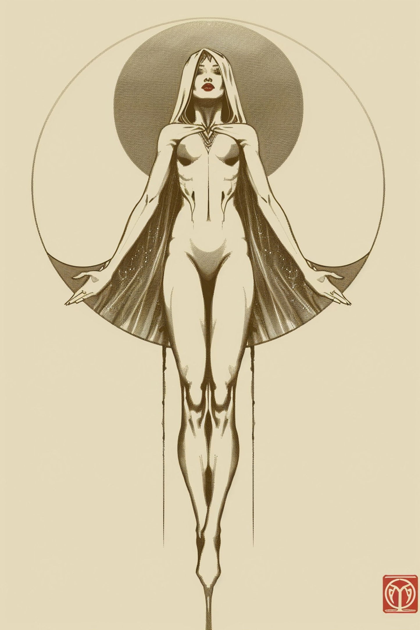 Mother Muerte 02 by 03 022 SN1740 - Sweet As Hell Designs
