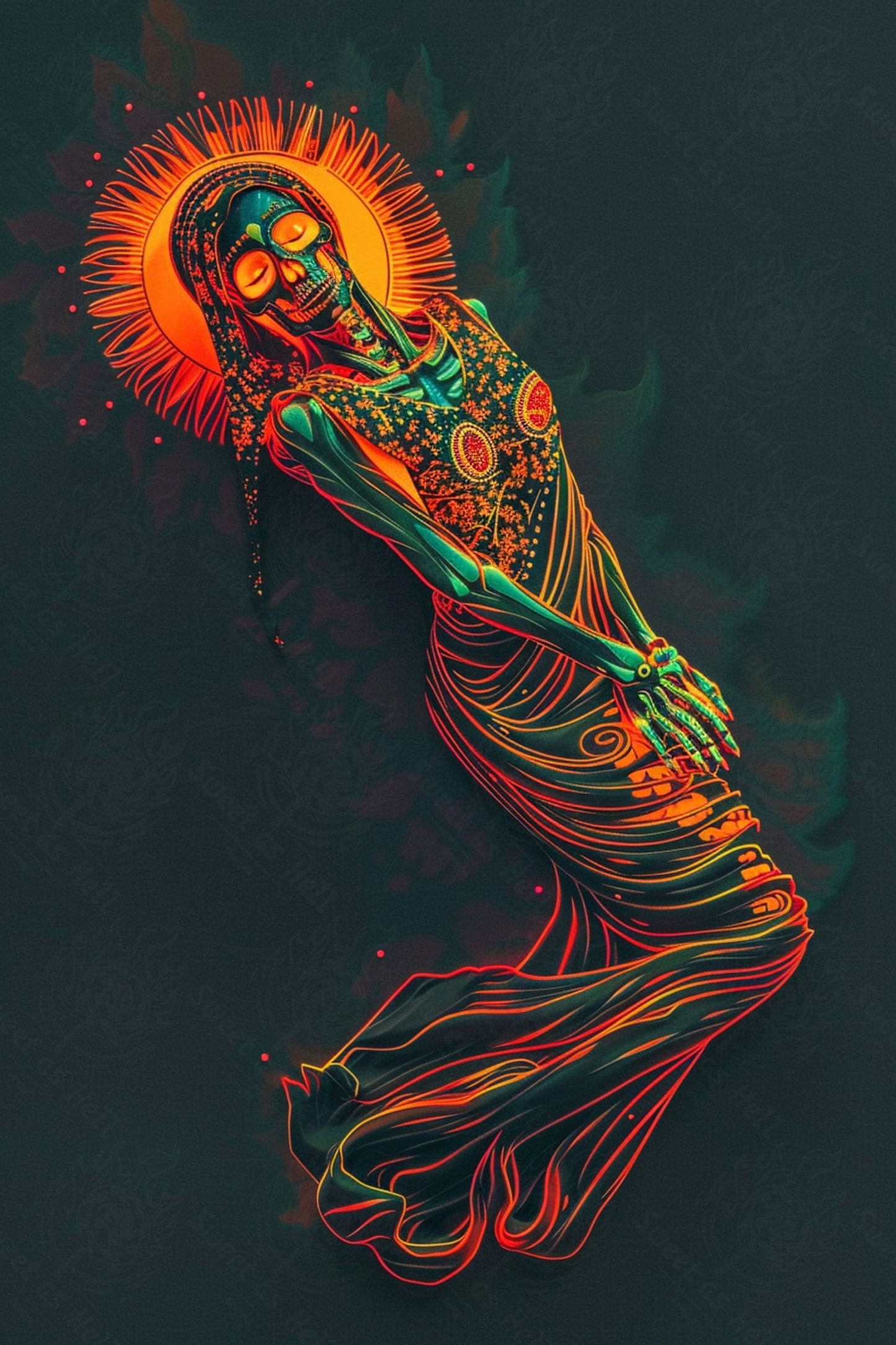 Mother Muerte 02 by 03 064 SN1782 - Sweet As Hell Designs