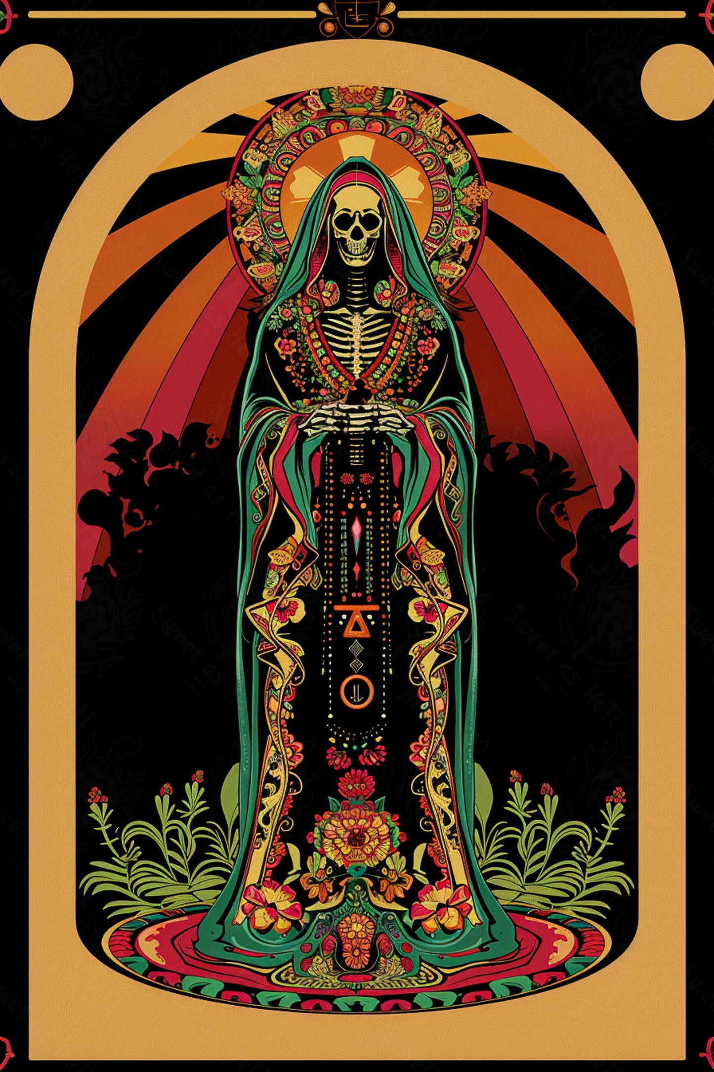 Mother Muerte 02 by 03 068 SN1786 - Sweet As Hell Designs