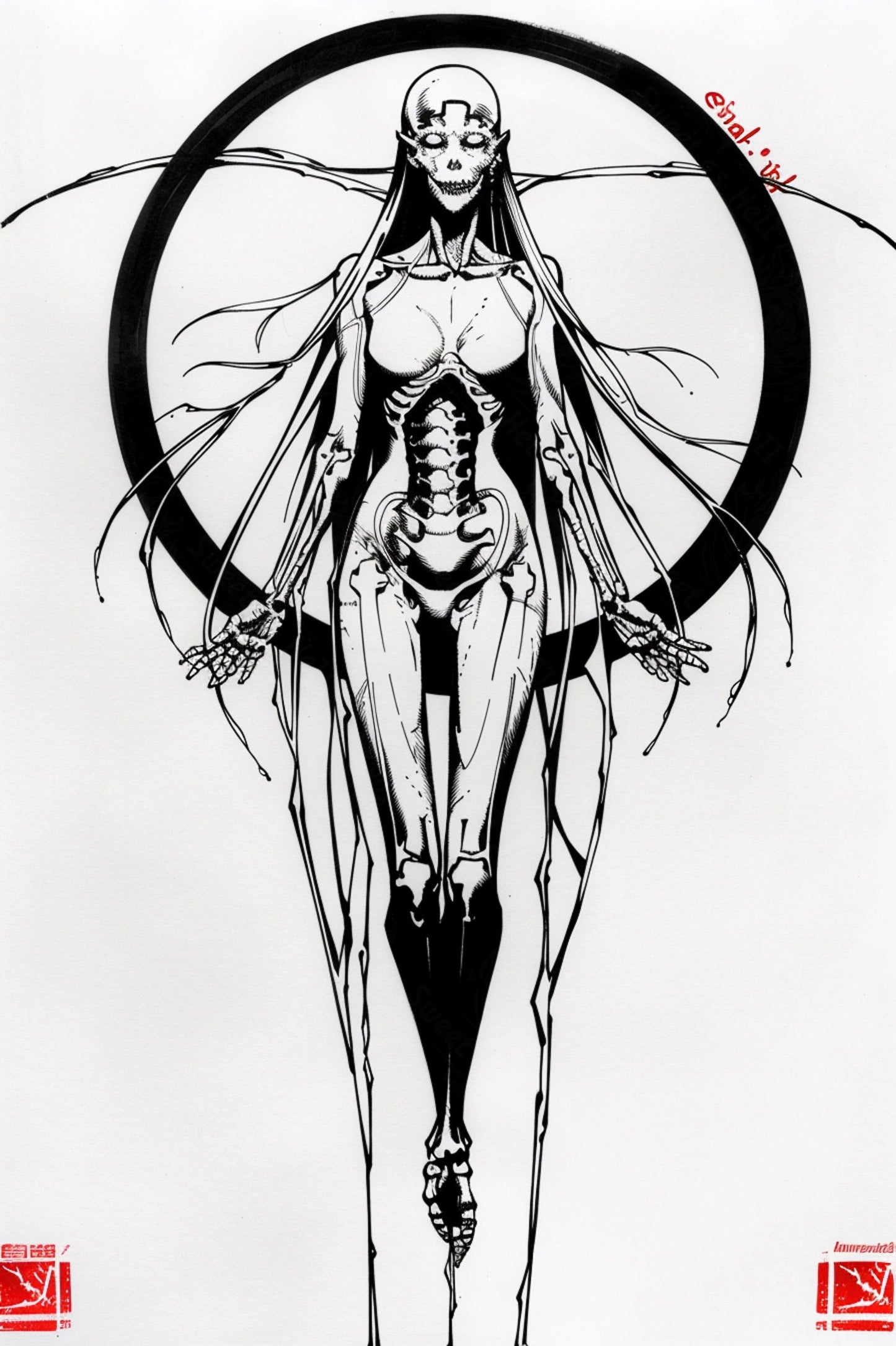 Mother Muerte 02 by 03 087 SN1805 - Sweet As Hell Designs