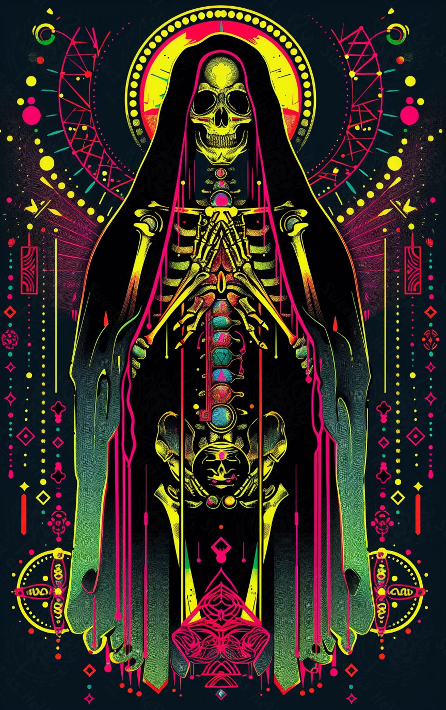 Mother Muerte 02 by 03 090 SN1808 - Sweet As Hell Designs