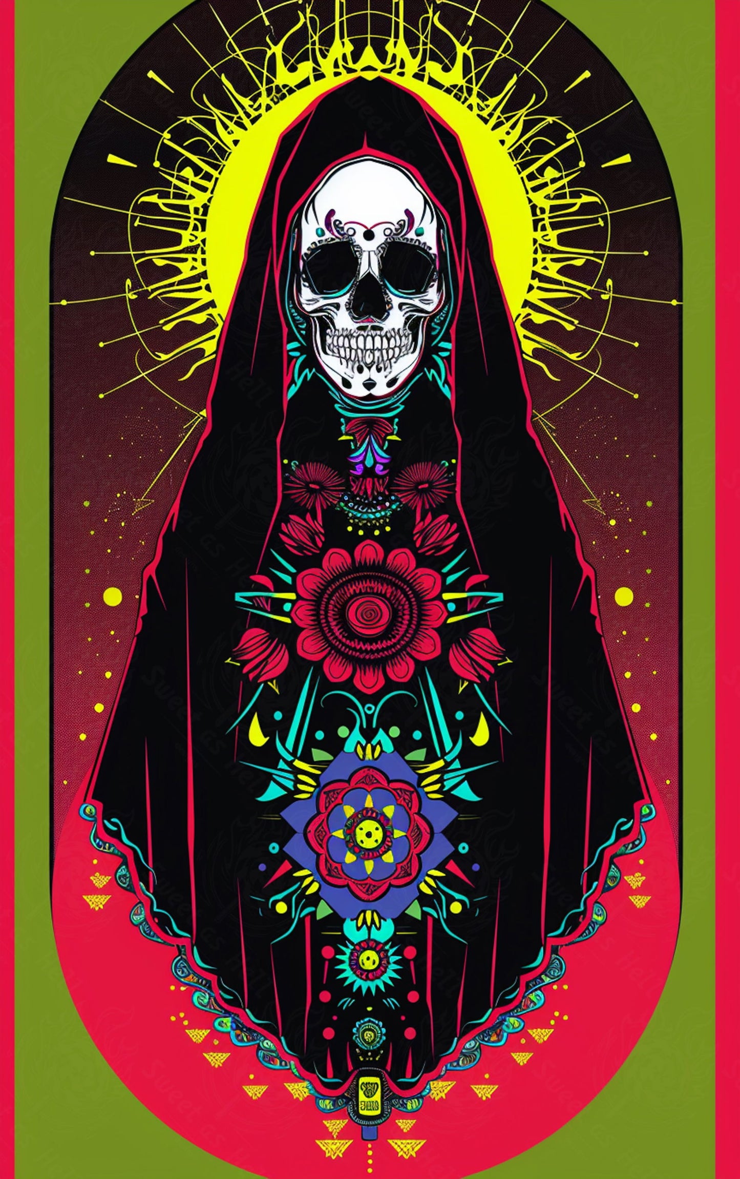 Mother Muerte 02 by 03 091 SN1809 - Sweet As Hell Designs