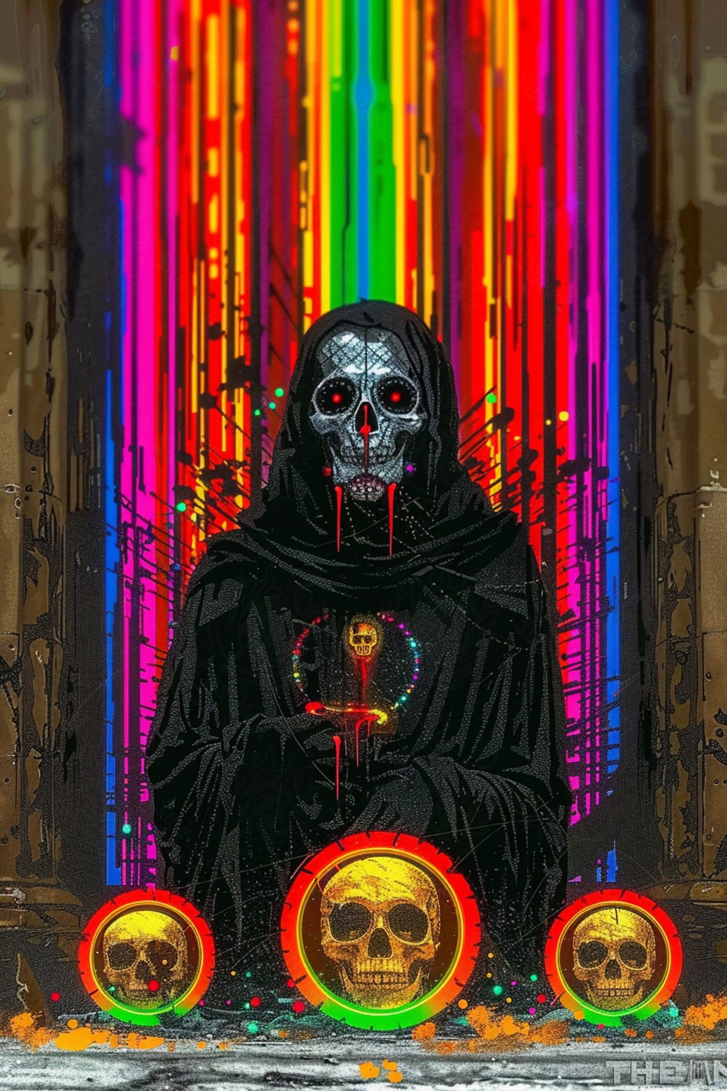 Mother Muerte 02 by 03 103 SN1821 - Sweet As Hell Designs