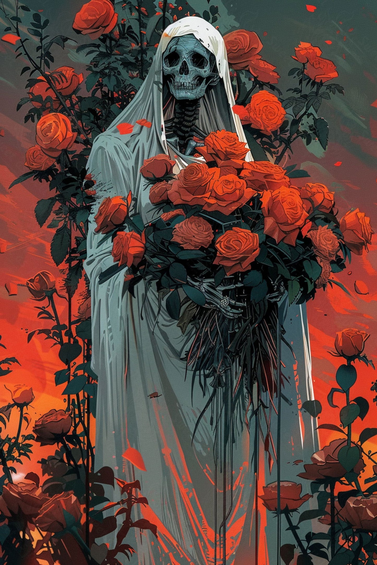 Mother Muerte 02 by 03 104 SN1822 - Sweet As Hell Designs