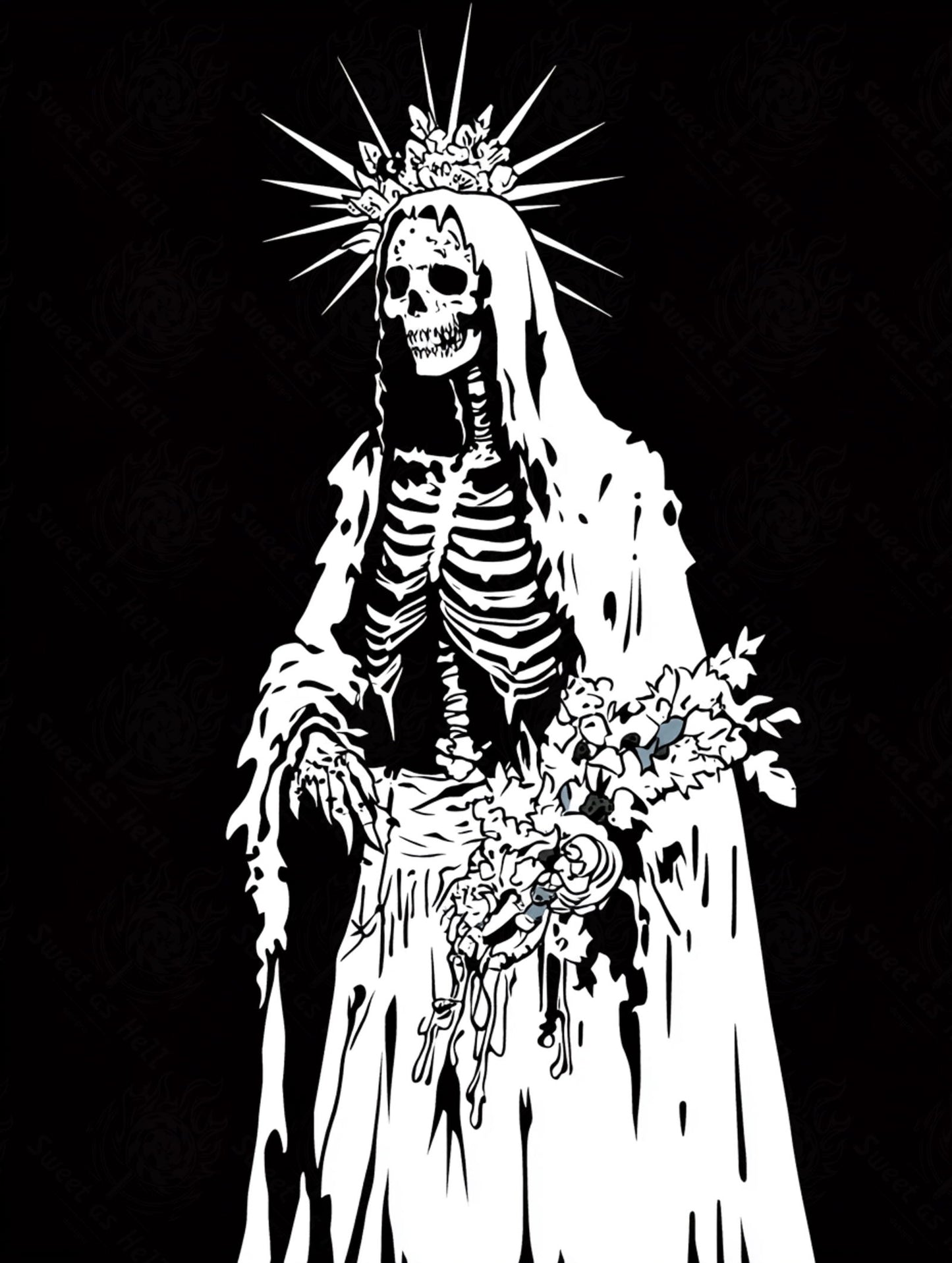 Mother Muerte 03 by 04 002 SN1831 - Sweet As Hell Designs