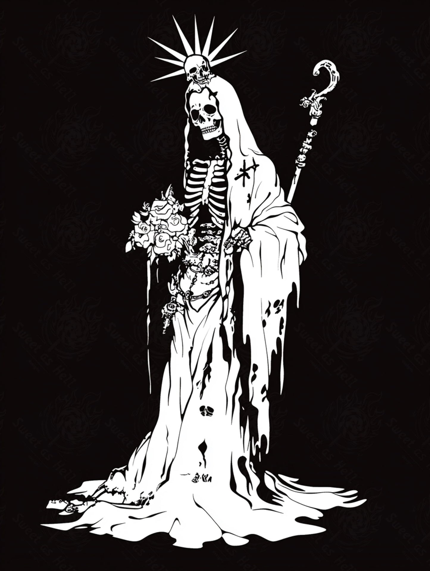 Mother Muerte 03 by 04 003 SN1832 - Sweet As Hell Designs