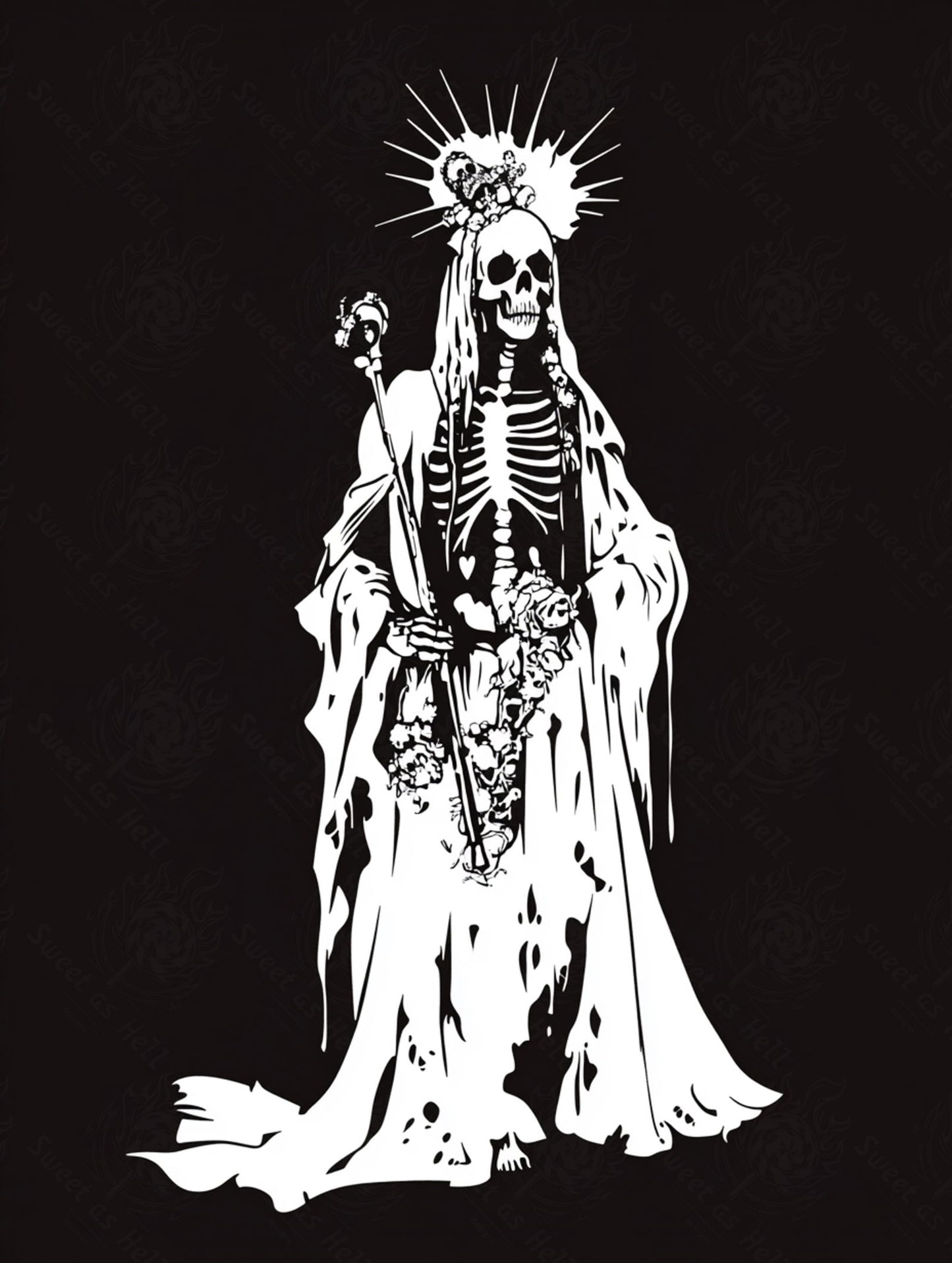 Mother Muerte 03 by 04 004 SN1833 - Sweet As Hell Designs