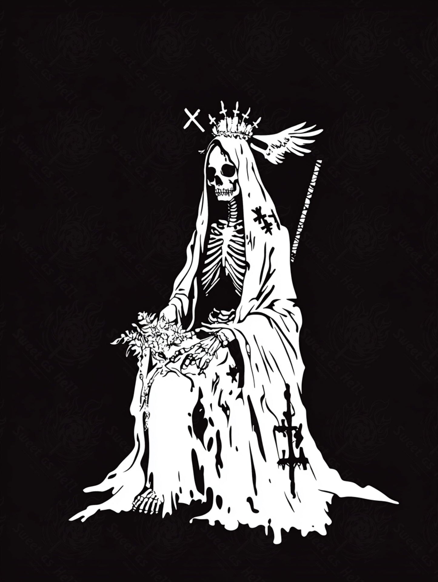 Mother Muerte 03 by 04 007 SN1836 - Sweet As Hell Designs