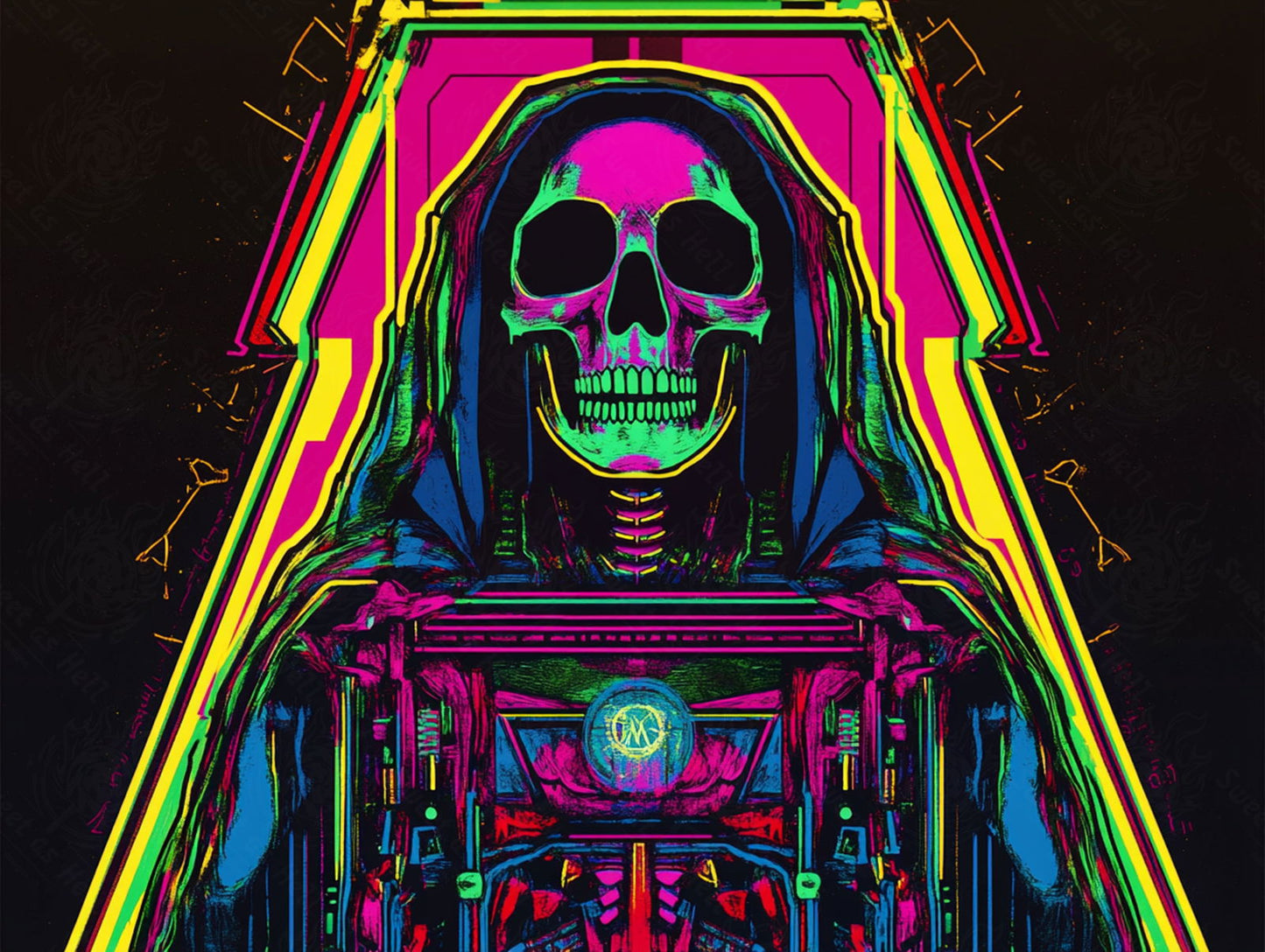 Mother Muerte 04 by 03 003 SN1847 - Sweet As Hell Designs