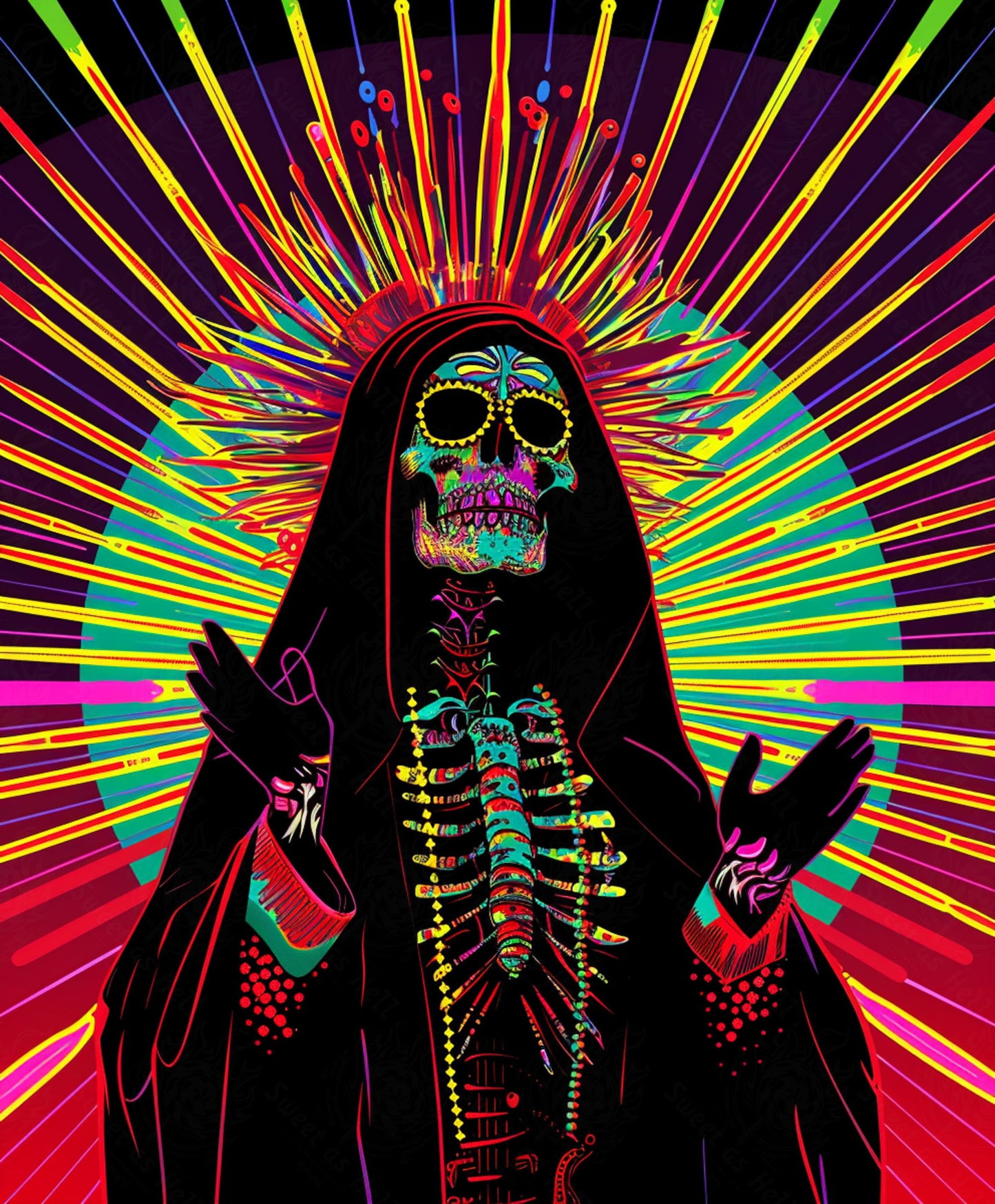 Mother Muerte 04 by 05 003 SN1851 - Sweet As Hell Designs
