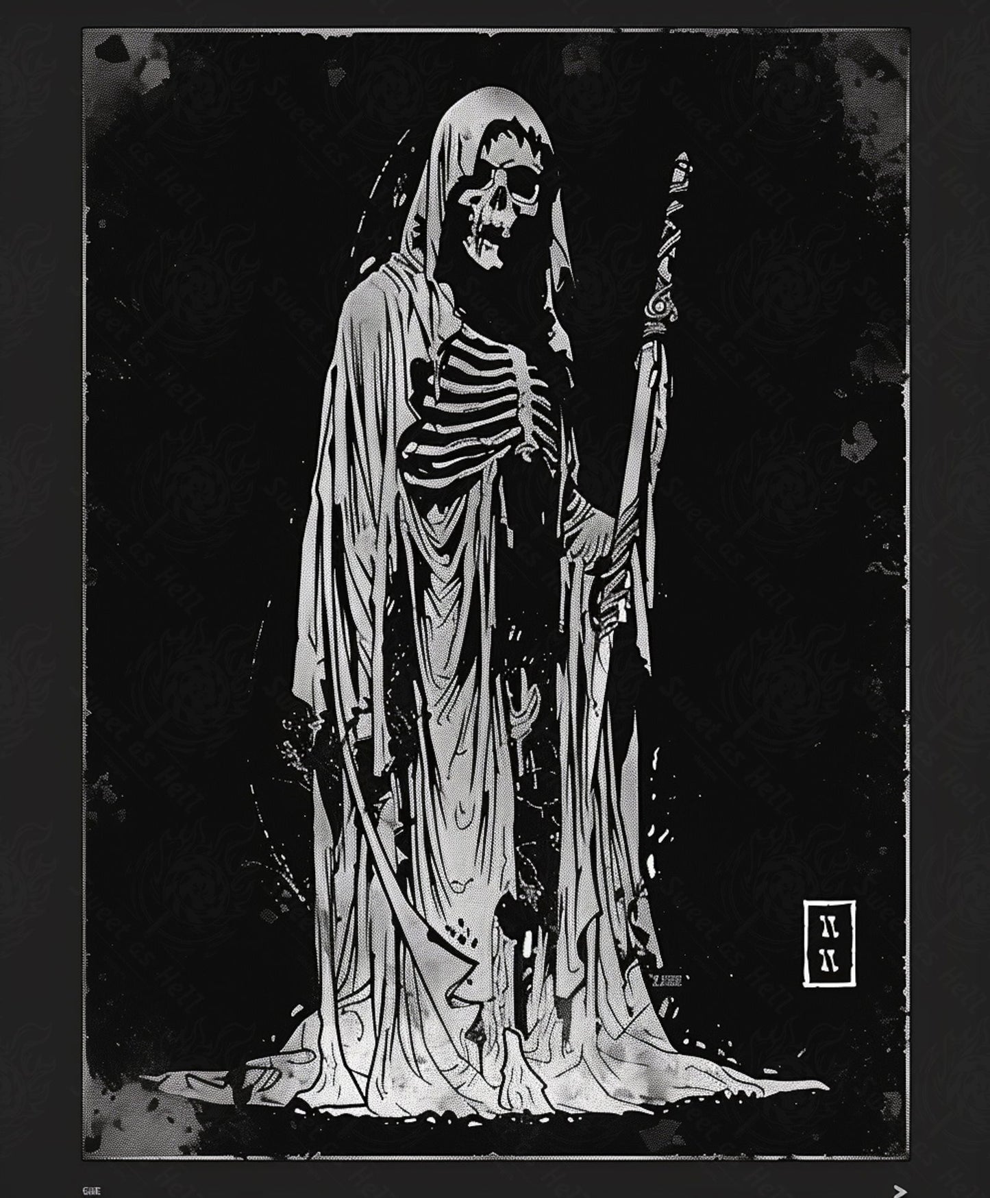 Mother Muerte 04 by 05 011 SN1859 - Sweet As Hell Designs