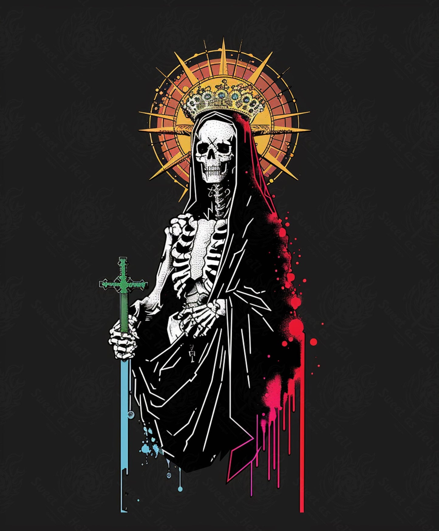Mother Muerte 04 by 05 017 SN1865 - Sweet As Hell Designs