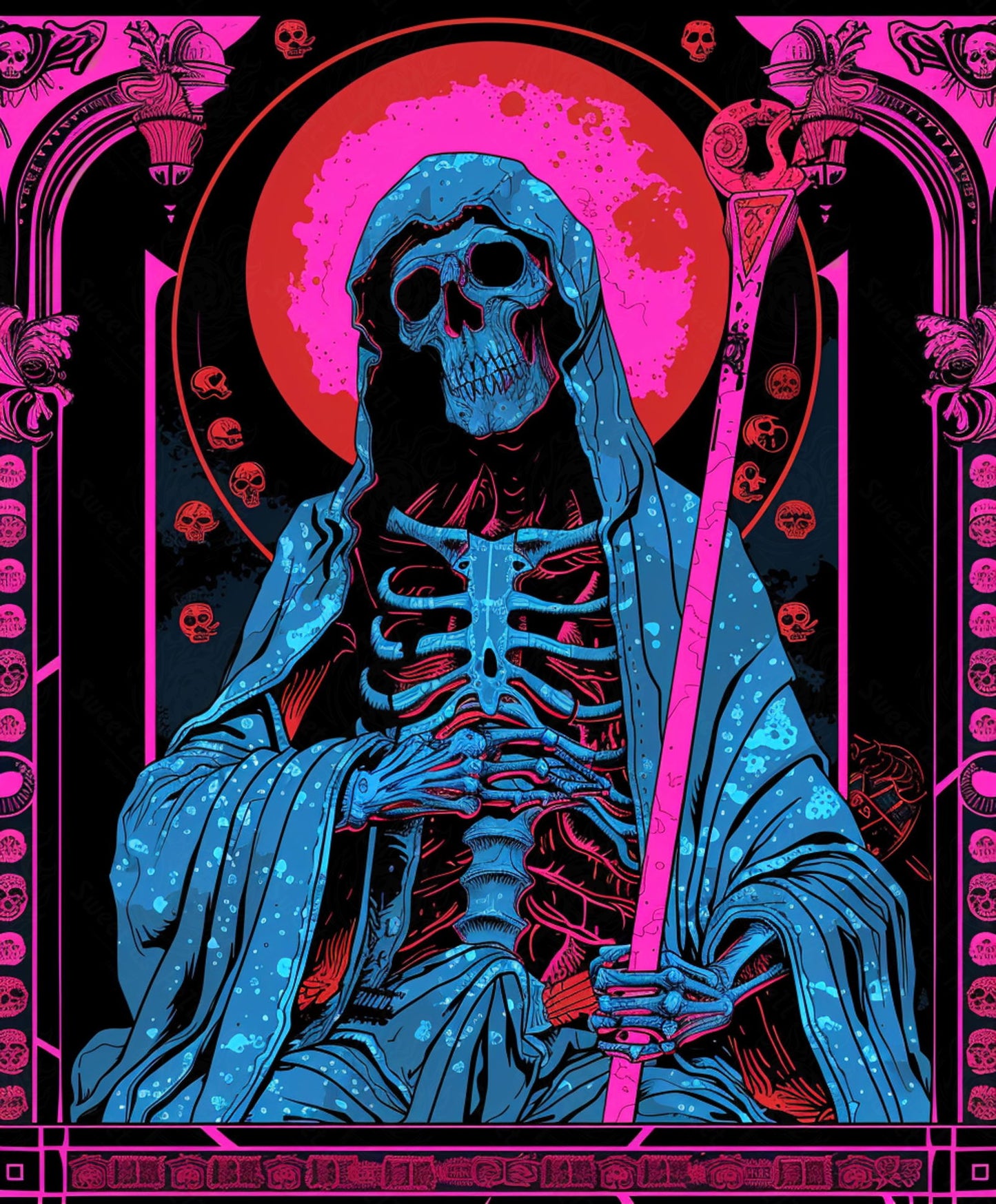 Mother Muerte 04 by 05 038 SN1886 - Sweet As Hell Designs