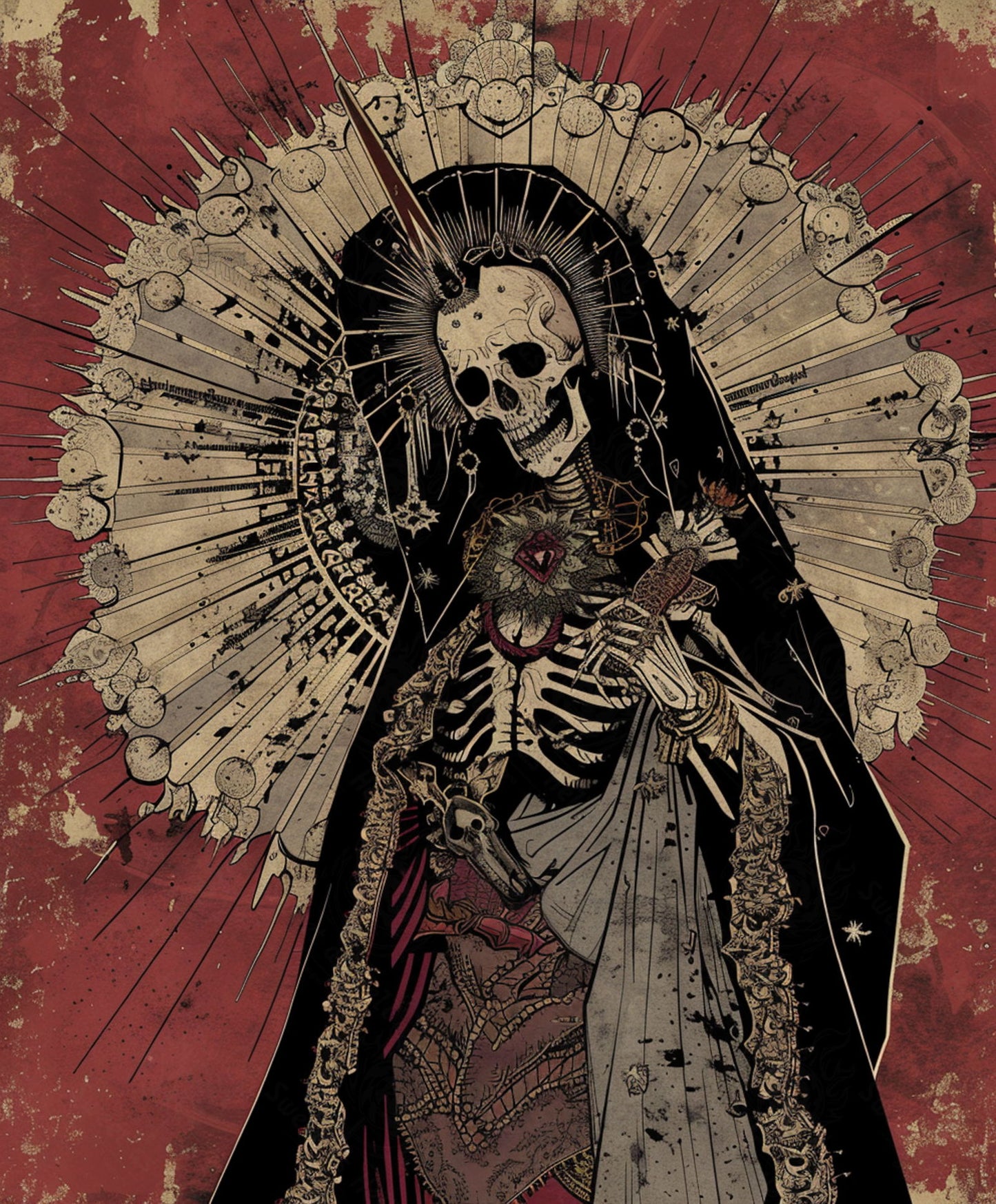 Mother Muerte 04 by 05 042 SN1890 - Sweet As Hell Designs