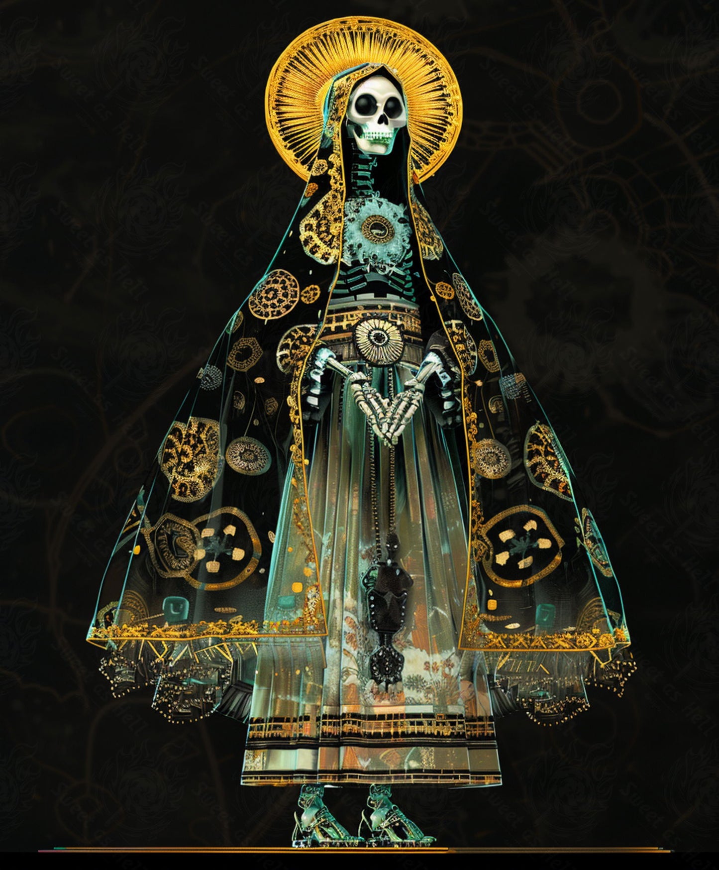 Mother Muerte 04 by 05 043 SN1891 - Sweet As Hell Designs
