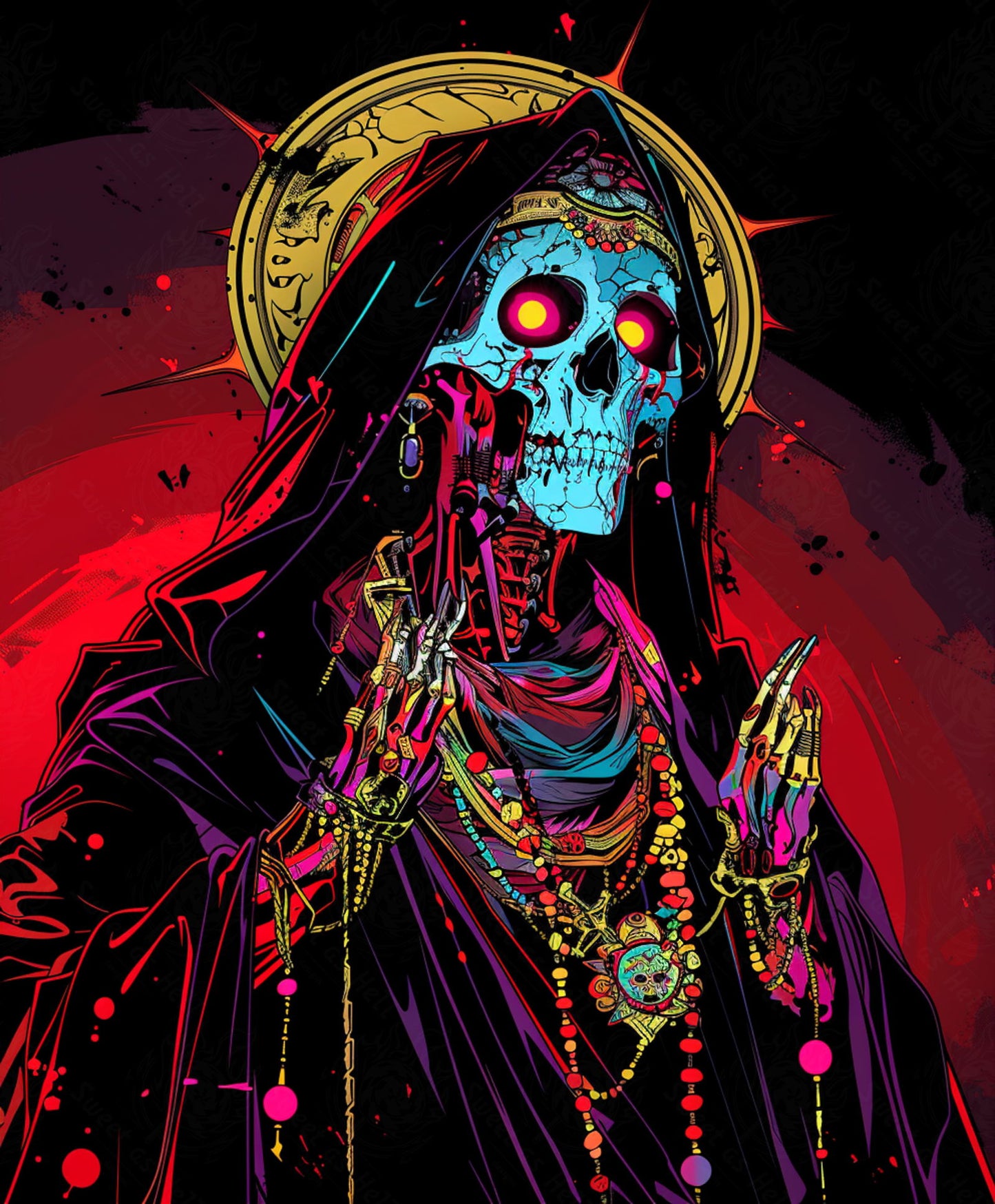 Mother Muerte 04 by 05 049 SN1897 - Sweet As Hell Designs