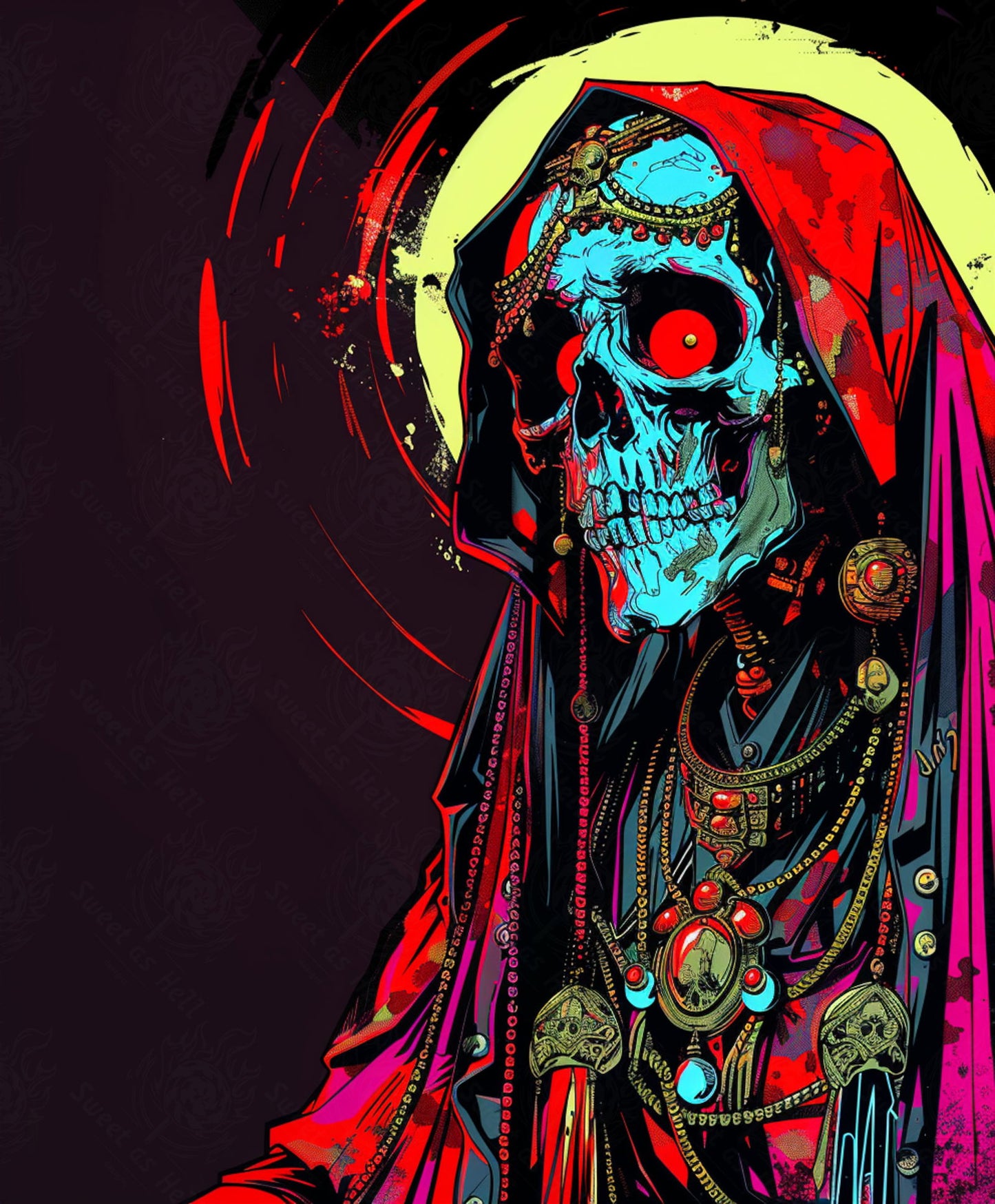 Mother Muerte 04 by 05 050 SN1898 - Sweet As Hell Designs