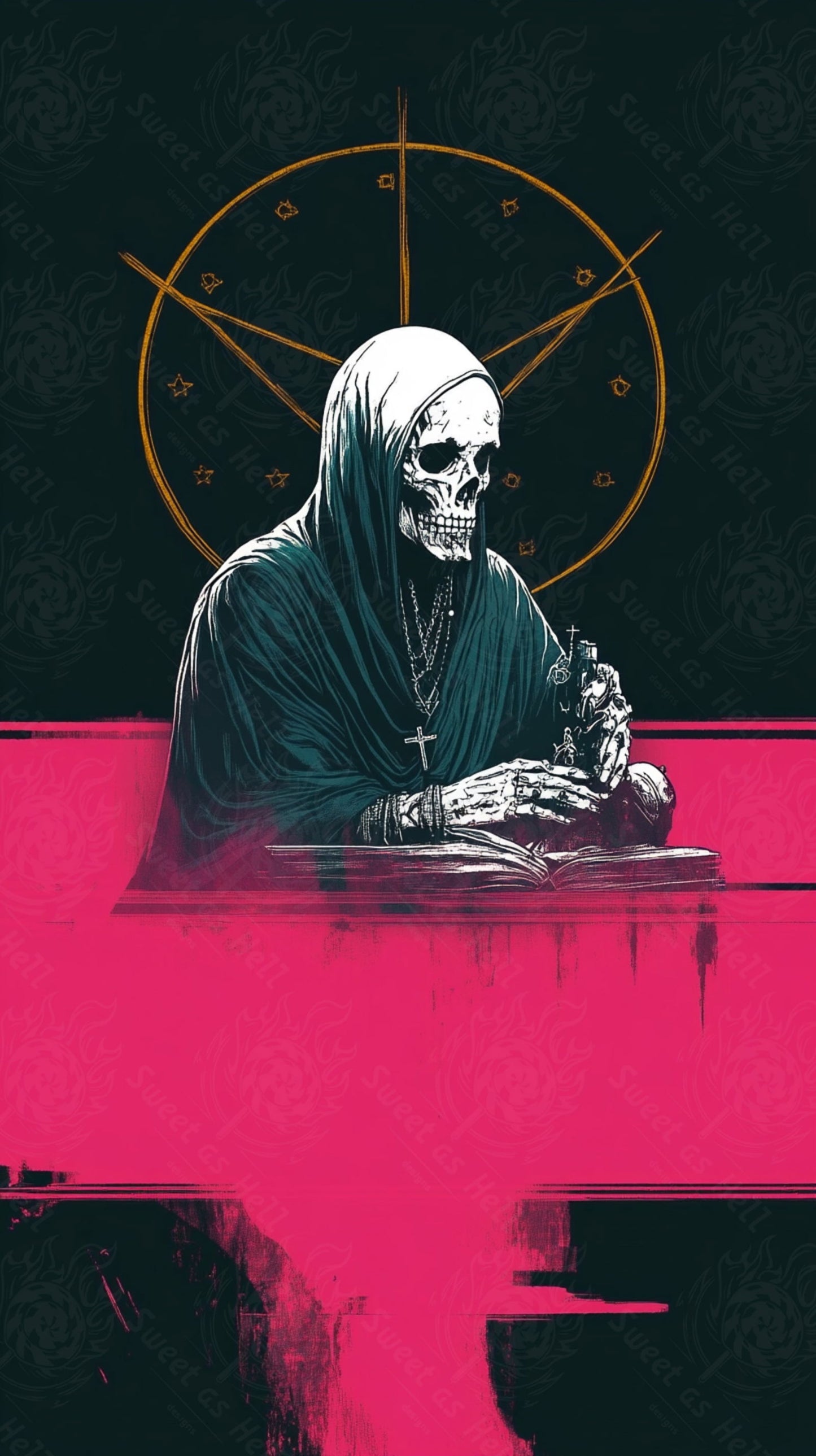 Mother Muerte 09 by 16 010 SN1930 - Sweet As Hell Designs