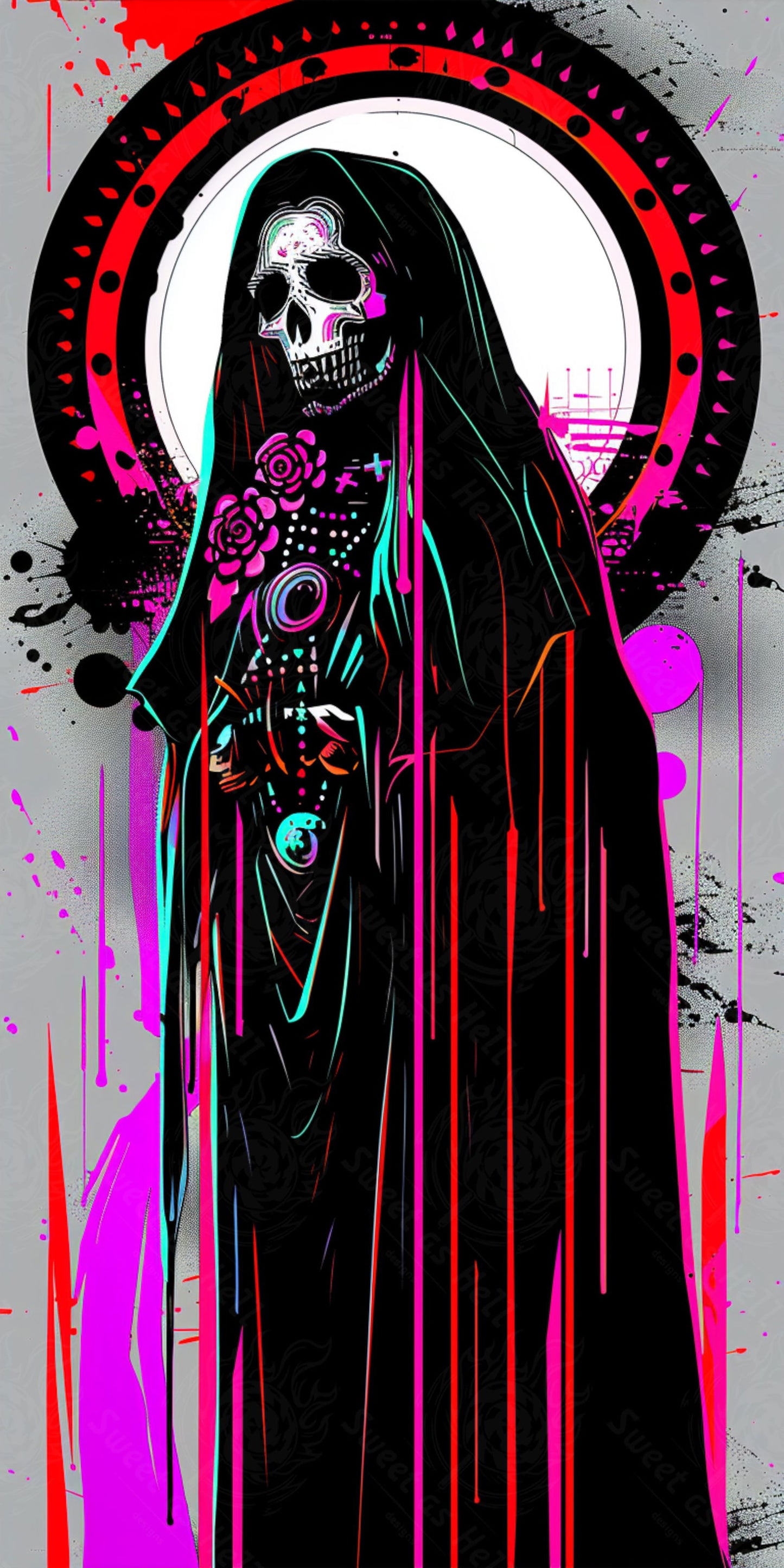 Mother Muerte 09 by 16 012 SN1932 - Sweet As Hell Designs
