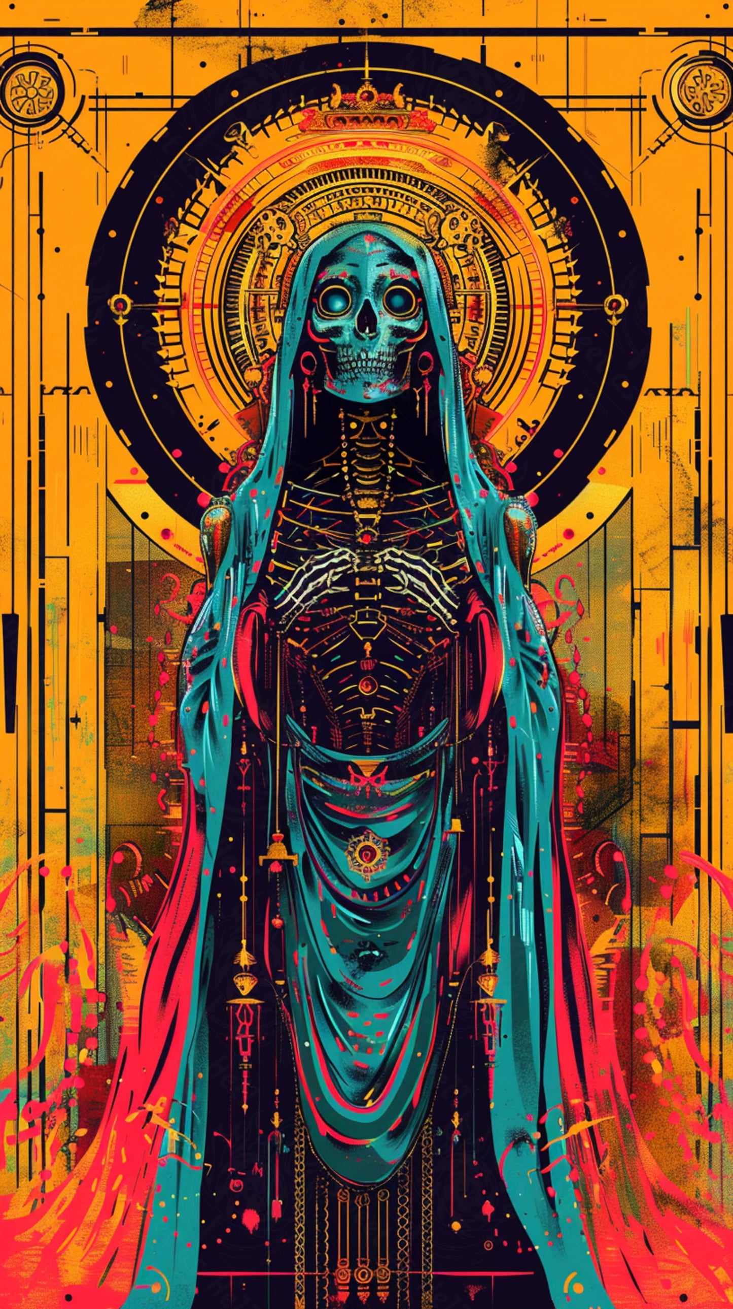 Mother Muerte 09 by 16 016 SN1936 - Sweet As Hell Designs
