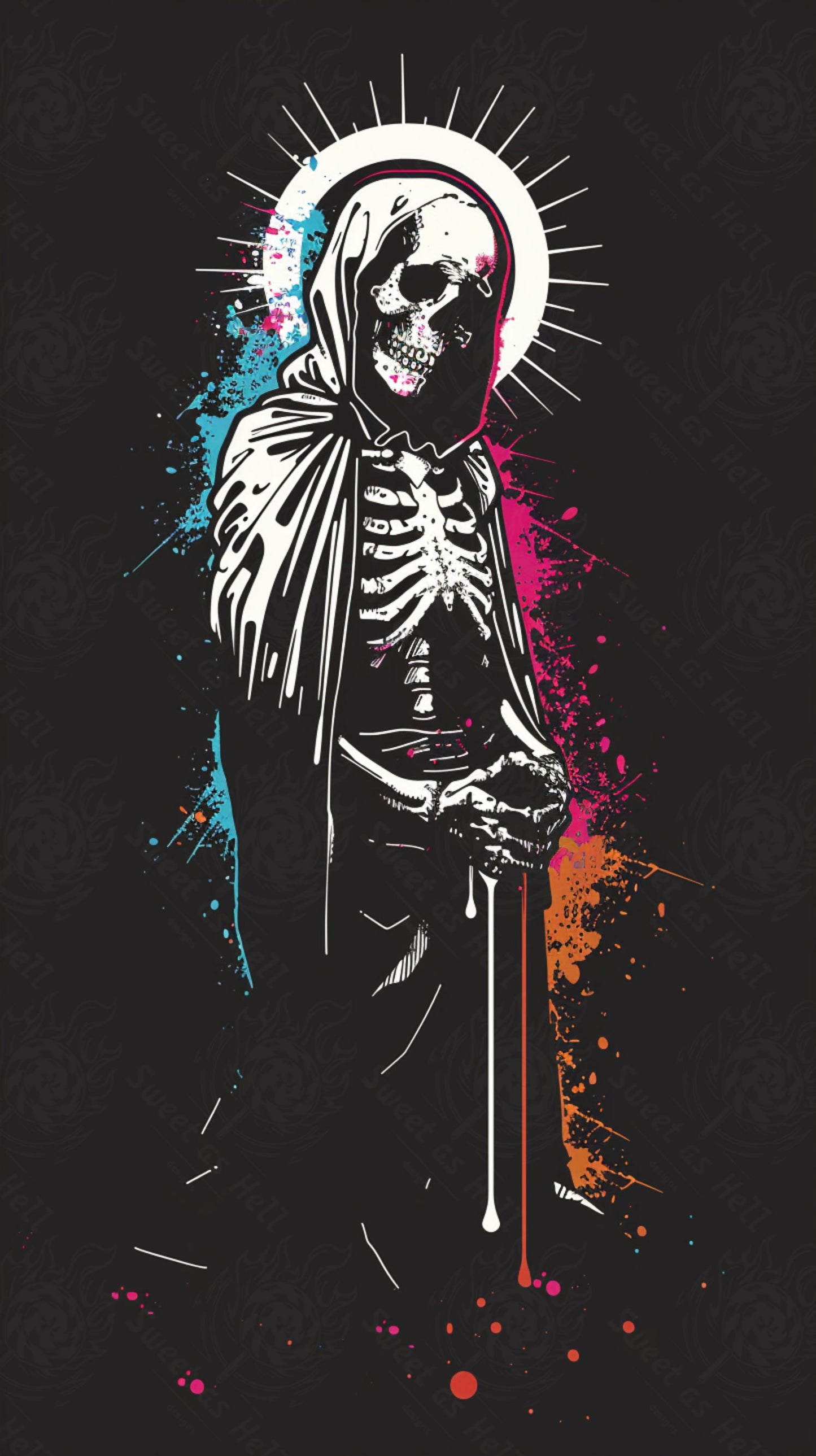Mother Muerte 09 by 16 050 SN1970 - Sweet As Hell Designs