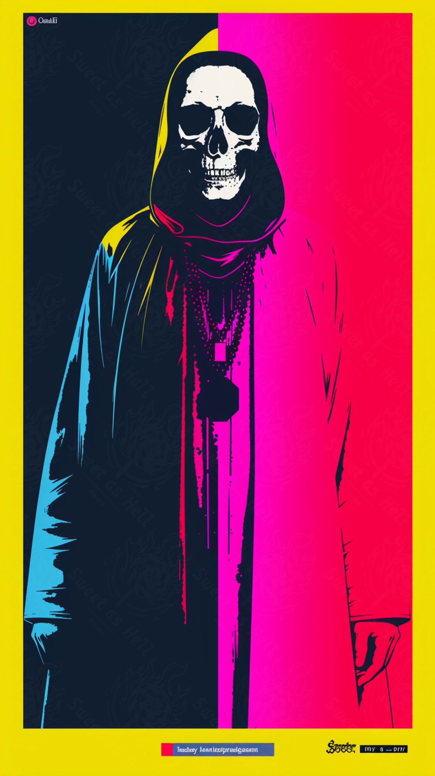Mother Muerte 09 by 16 099 SN2019 - Sweet As Hell Designs