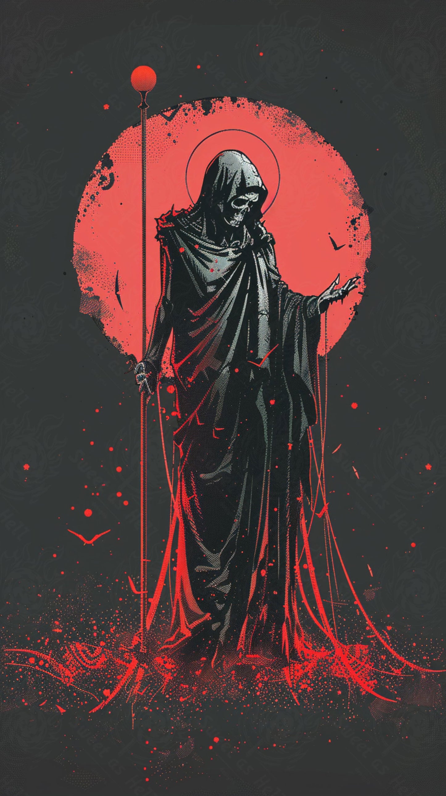 Mother Muerte 09 by 16 107 SN2027 - Sweet As Hell Designs