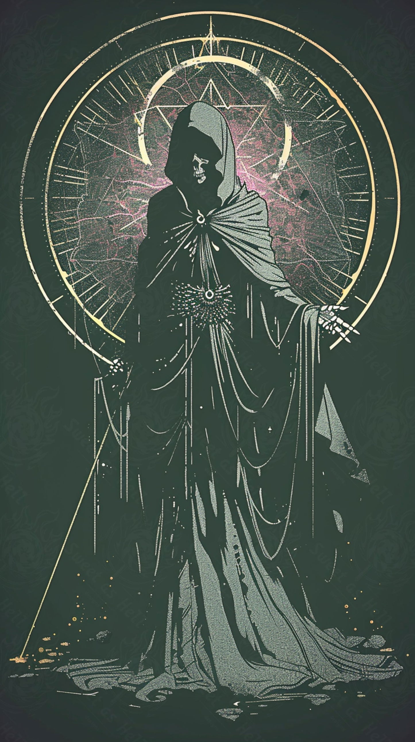 Mother Muerte 09 by 16 108 SN2028 - Sweet As Hell Designs