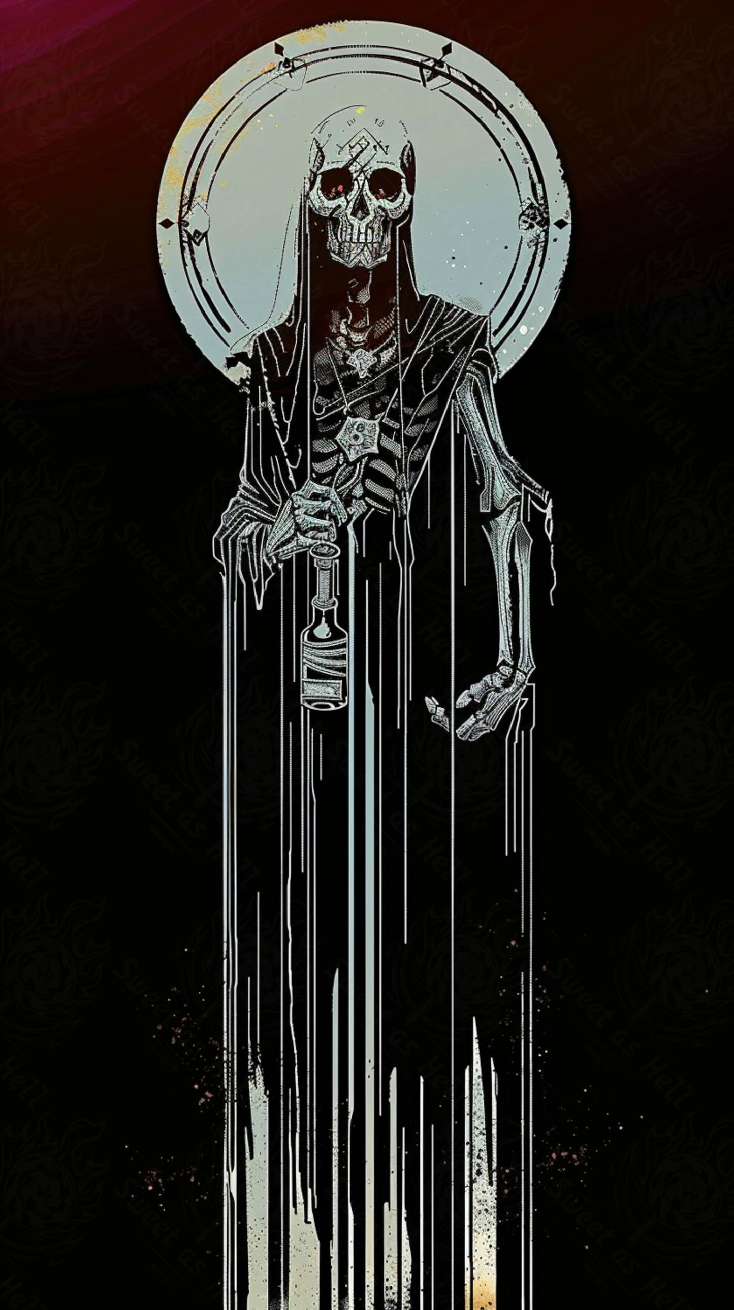 Mother Muerte 09 by 16 110 SN2030 - Sweet As Hell Designs