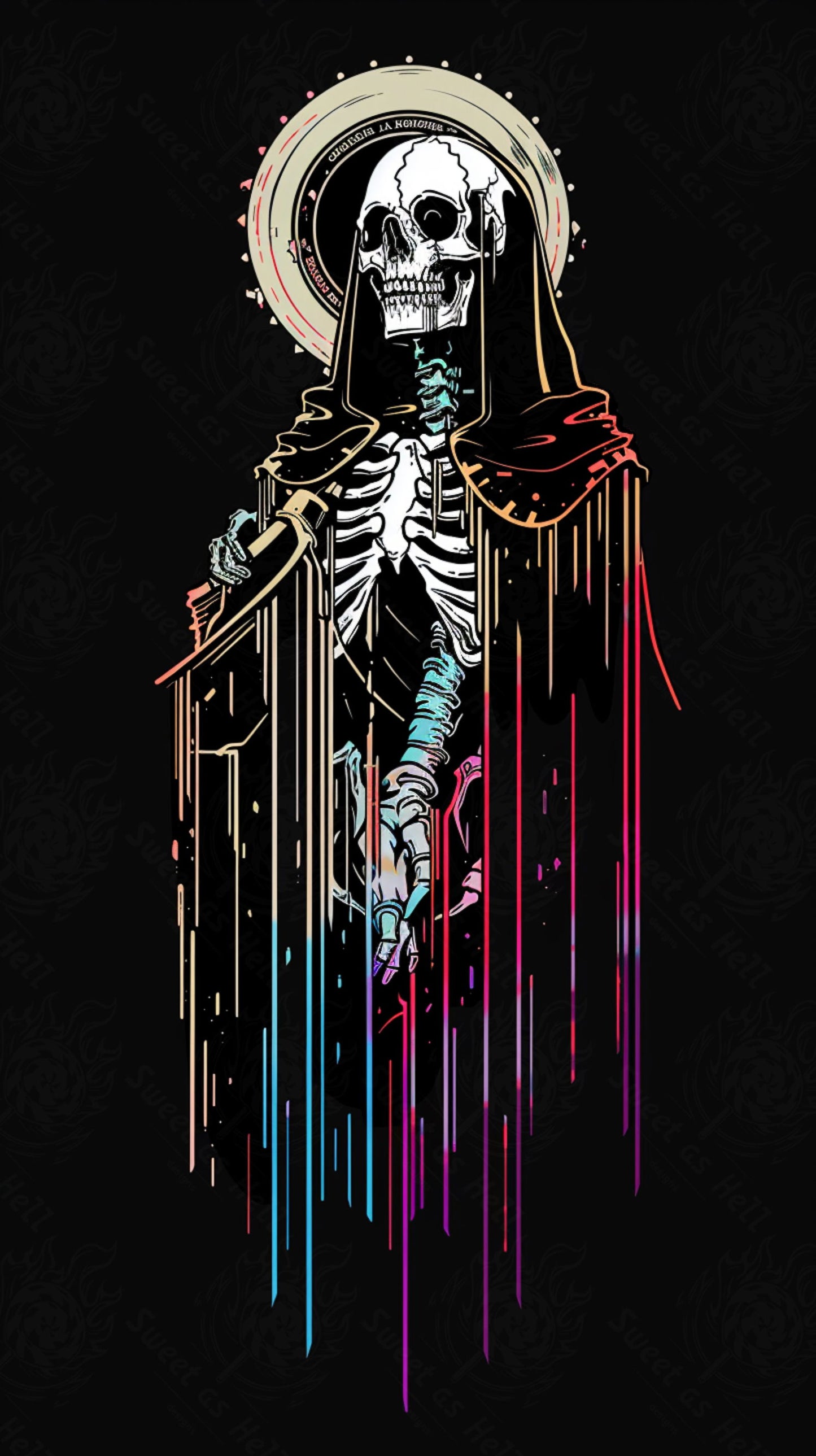 Mother Muerte 09 by 16 115 SN2035 - Sweet As Hell Designs