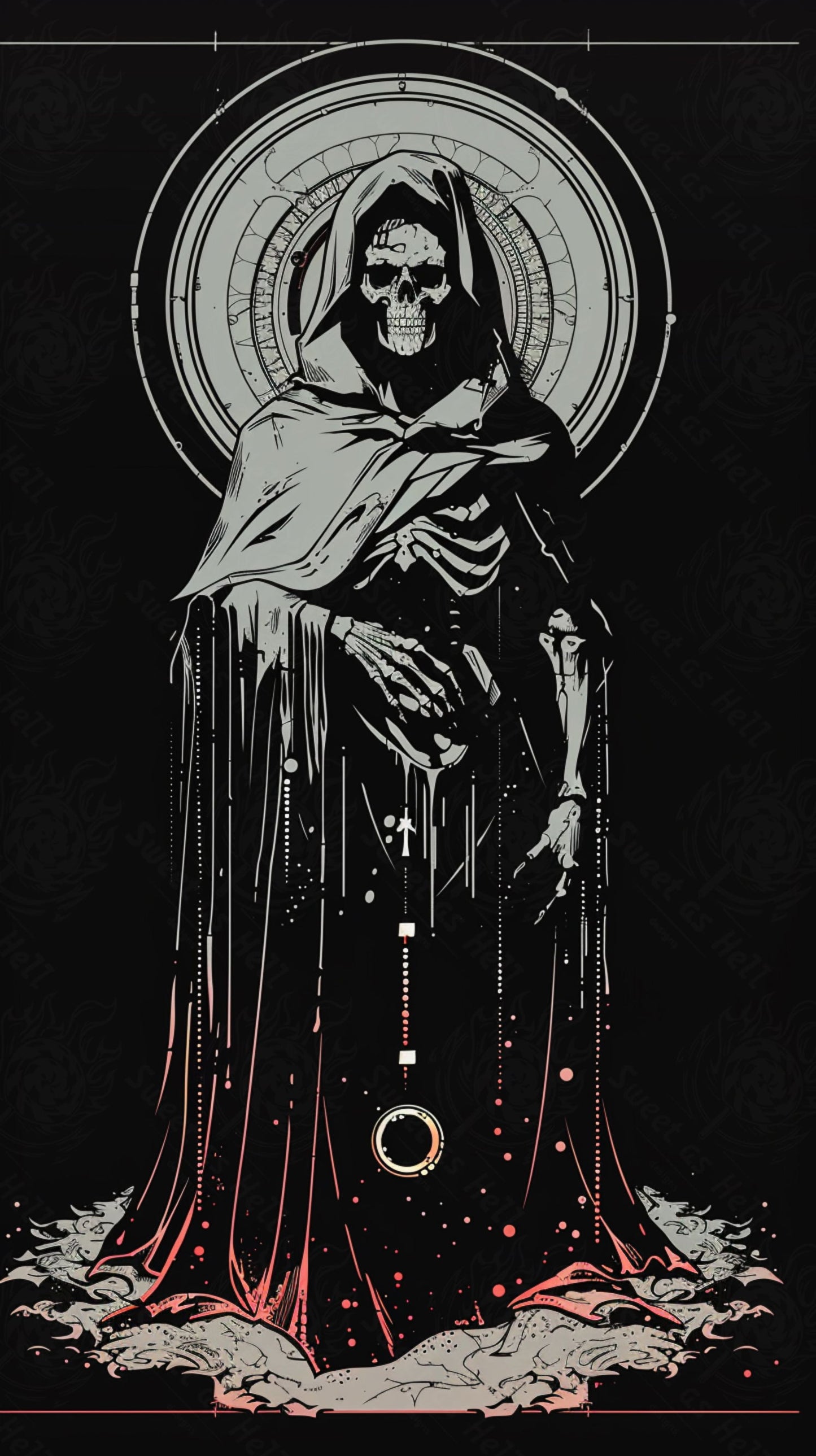 Mother Muerte 09 by 16 116 SN2036 - Sweet As Hell Designs