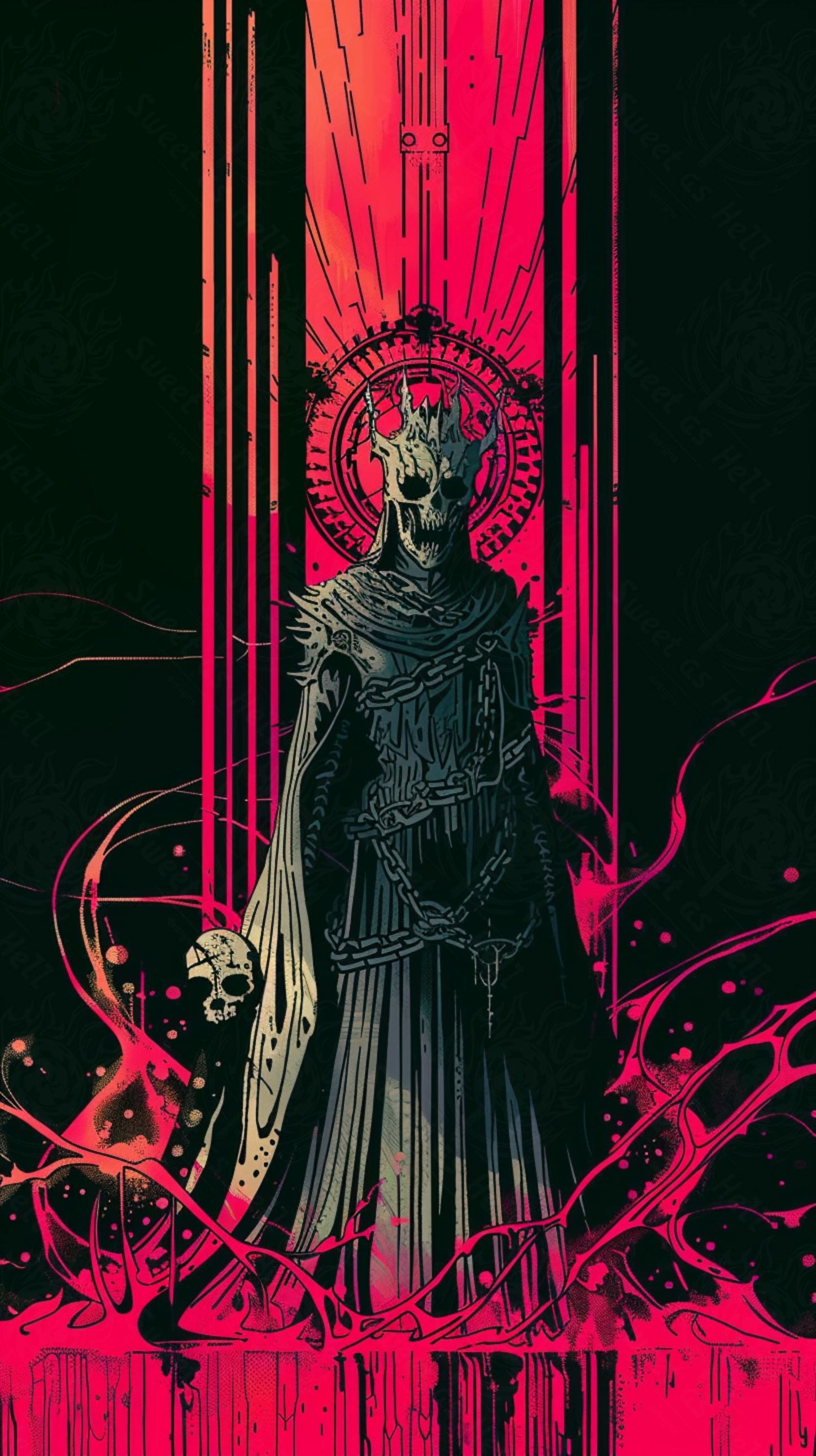 Mother Muerte 09 by 16 118 SN2038 - Sweet As Hell Designs