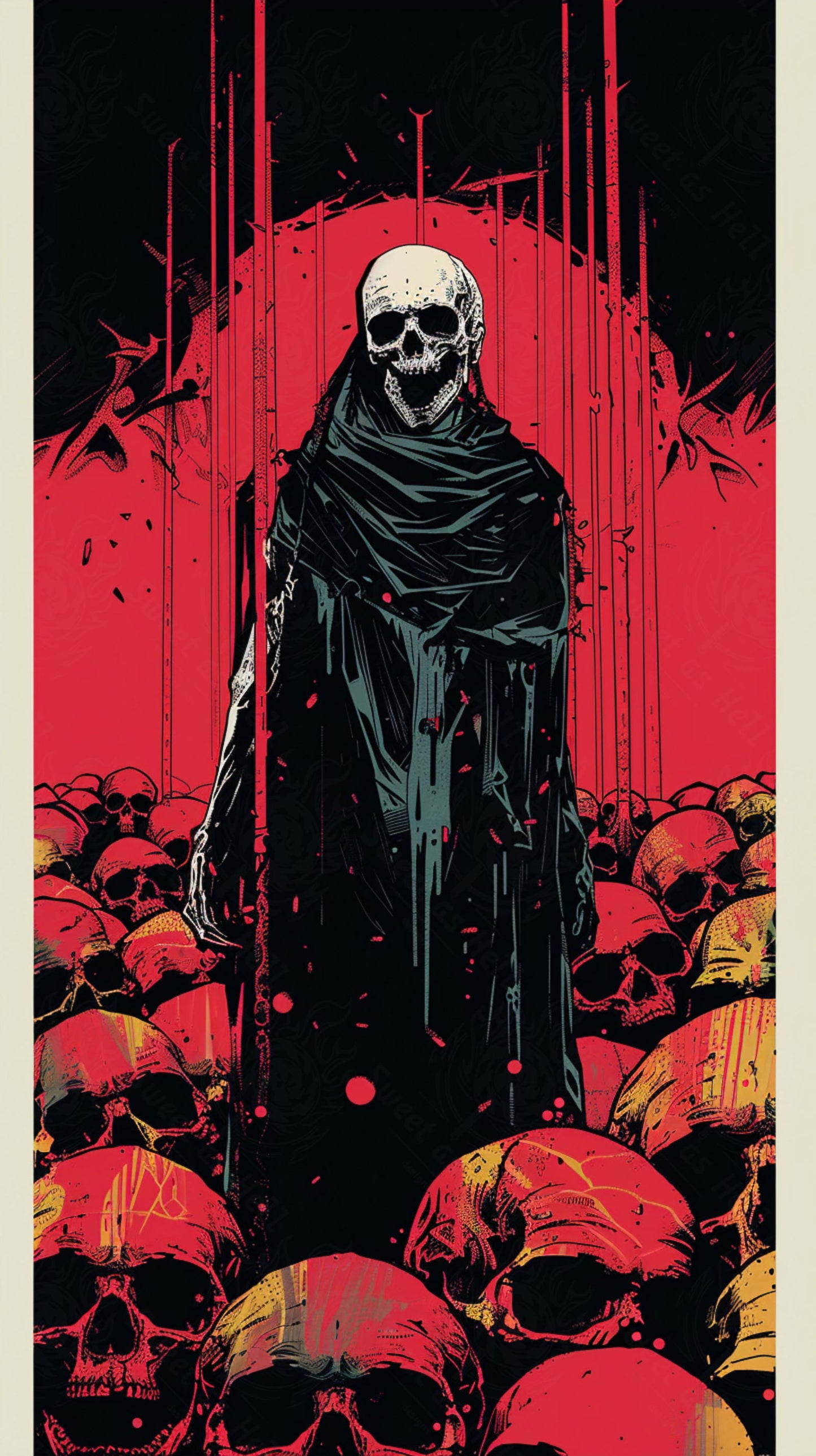 Mother Muerte 09 by 16 121 SN2041 - Sweet As Hell Designs