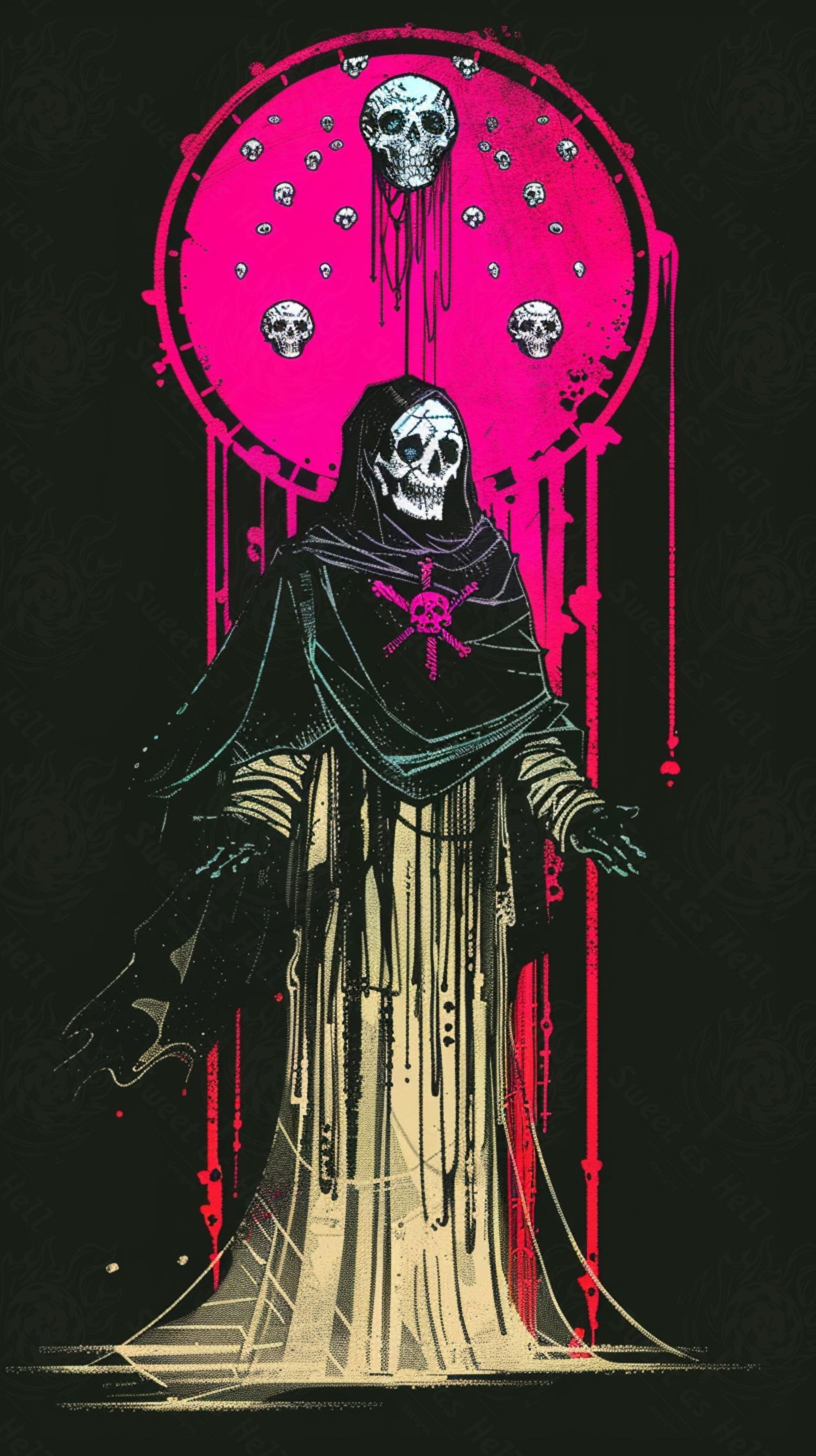 Mother Muerte 09 by 16 123 SN2043 - Sweet As Hell Designs