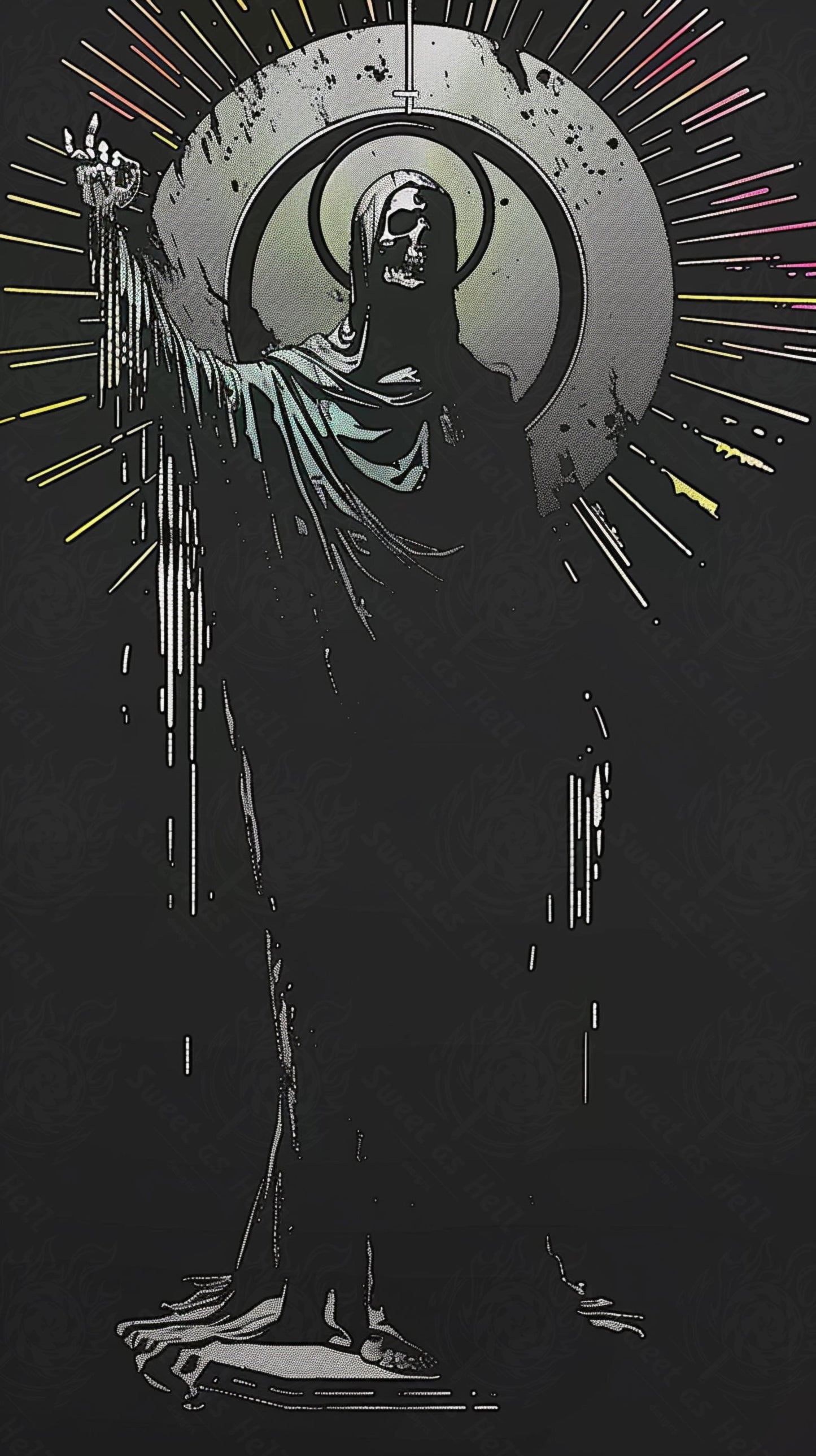 Mother Muerte 09 by 16 130 SN2050 - Sweet As Hell Designs
