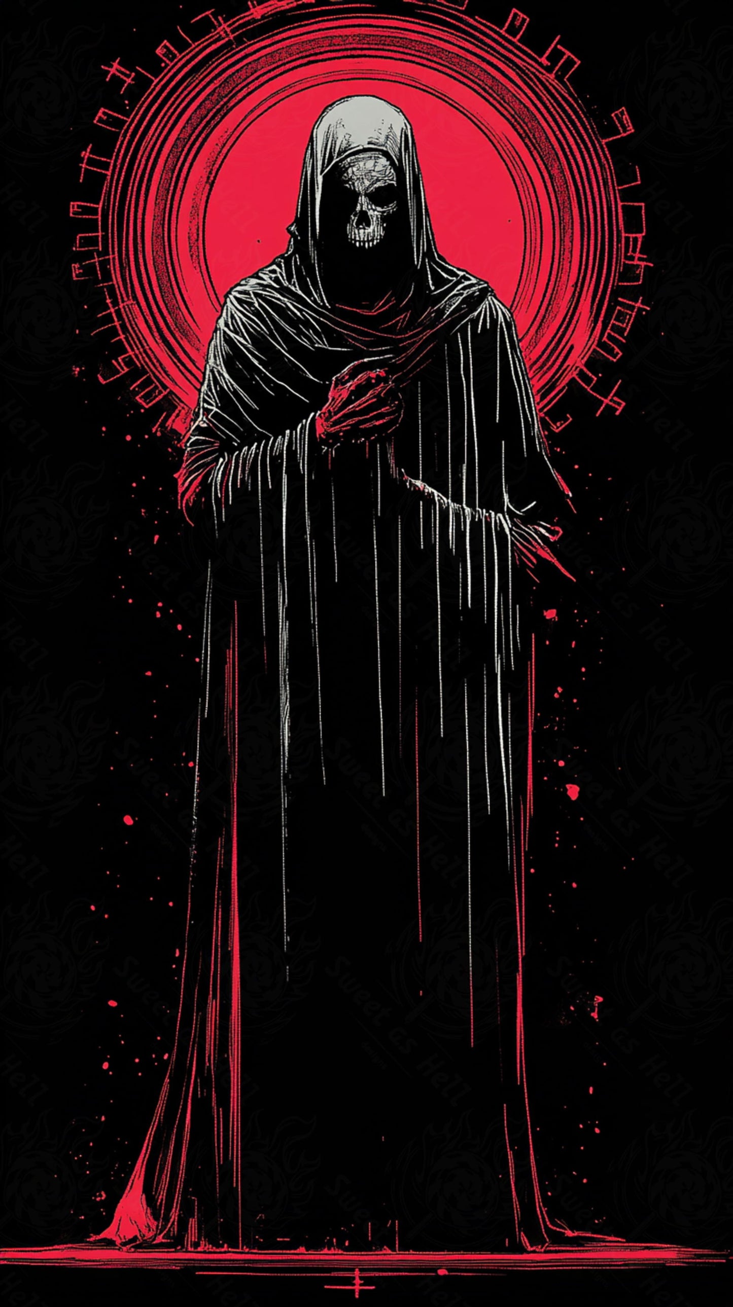 Mother Muerte 09 by 16 131 SN2051 - Sweet As Hell Designs