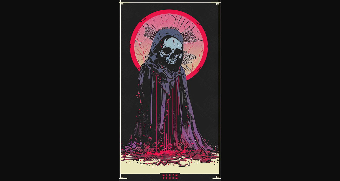 Mother Muerte 09 by 16 136 SN2056 - Sweet As Hell Designs