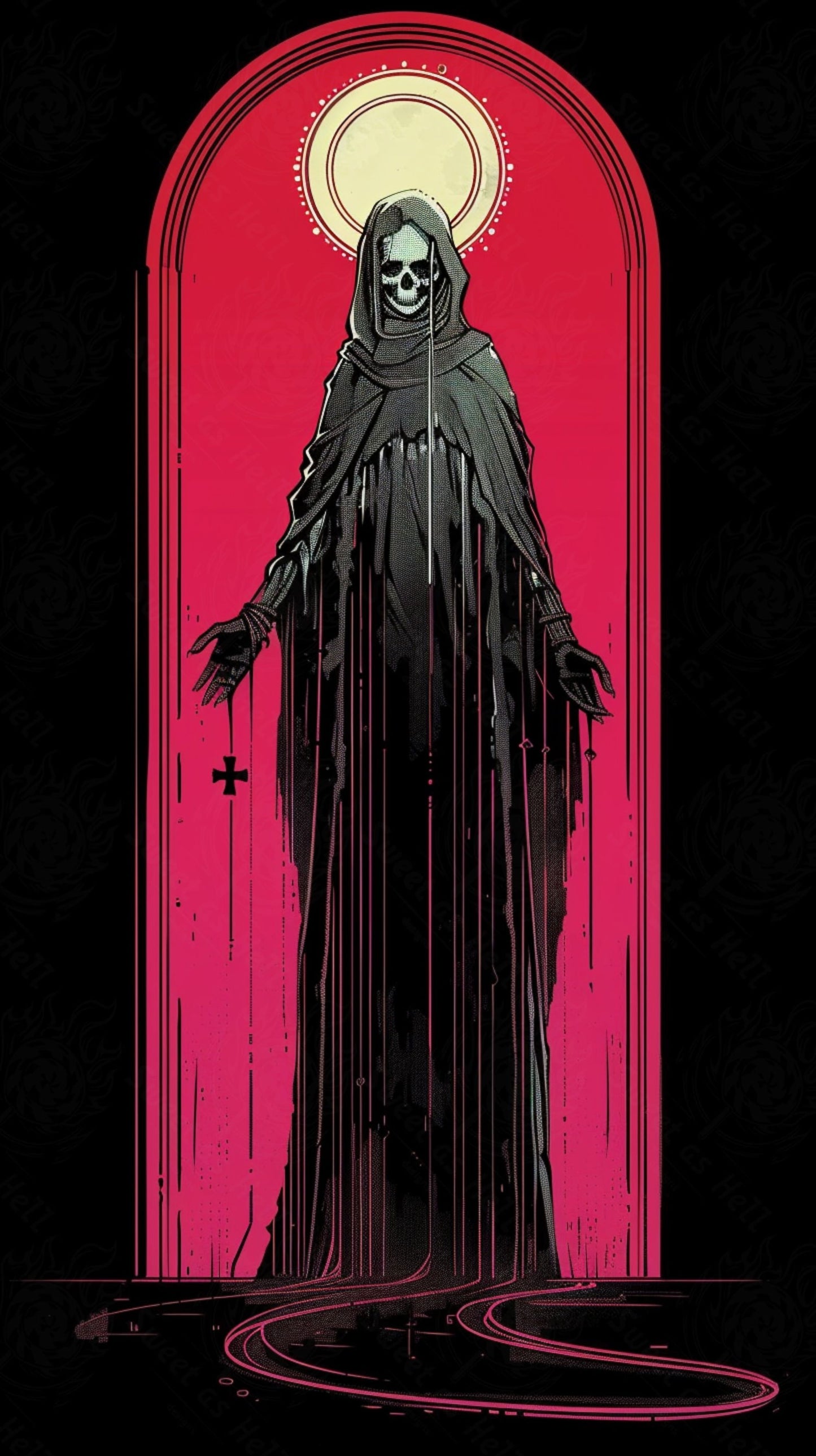 Mother Muerte 09 by 16 137 SN2057 - Sweet As Hell Designs