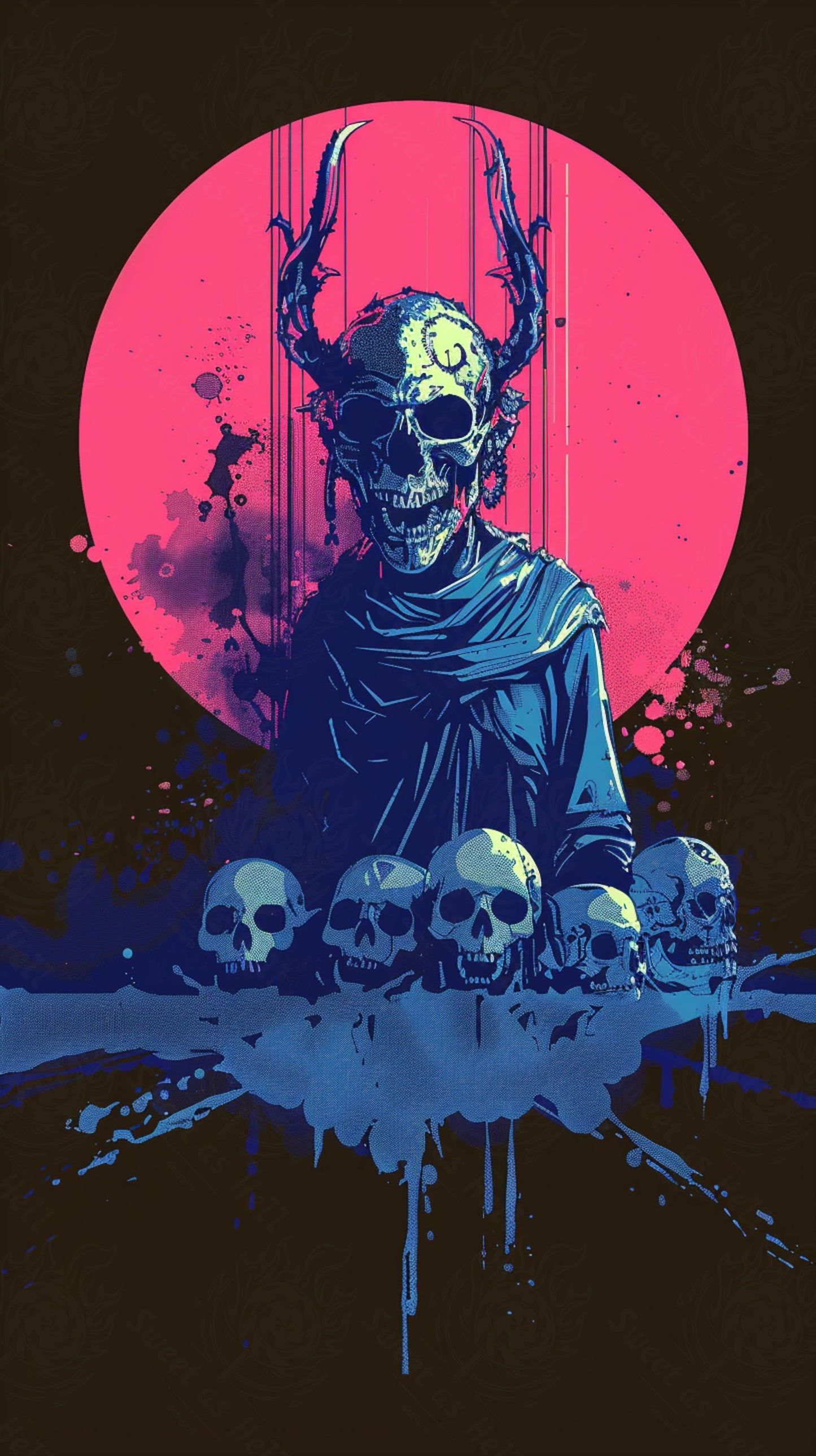 Mother Muerte 09 by 16 138 SN2058 - Sweet As Hell Designs