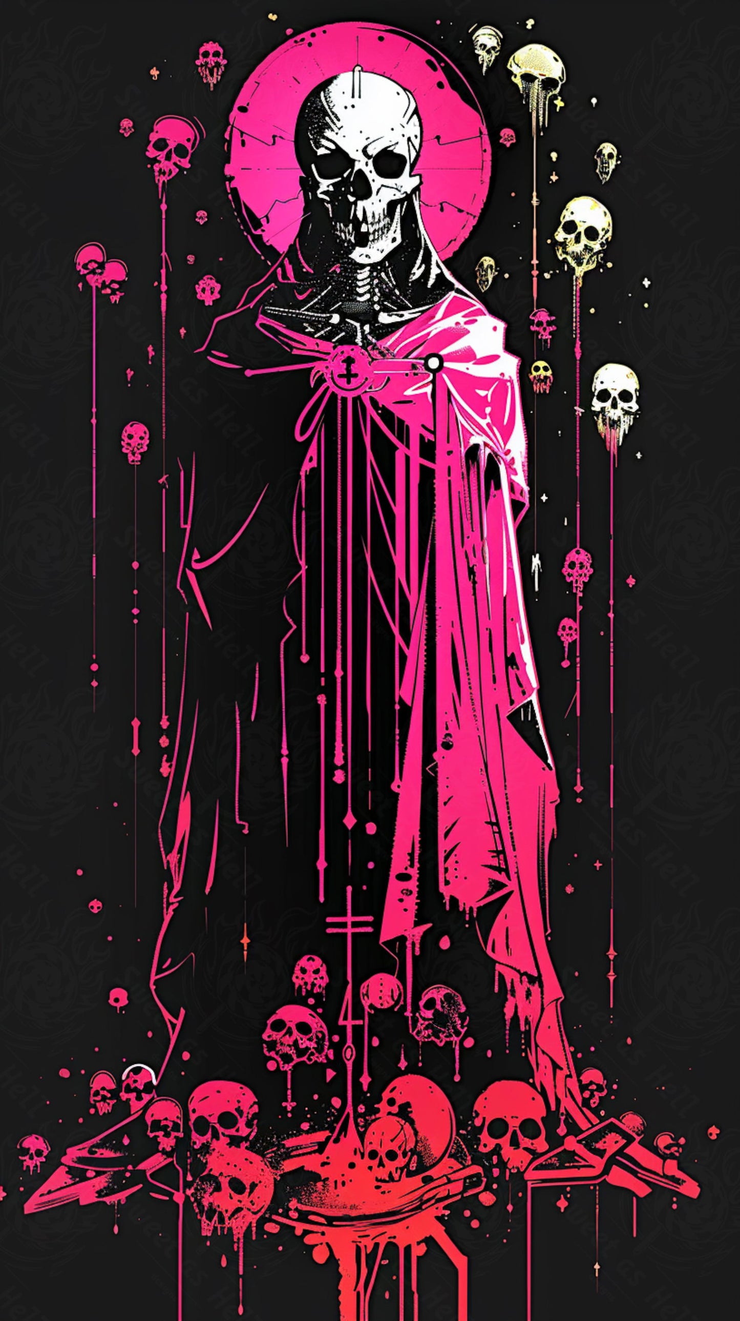 Mother Muerte 09 by 16 140 SN2060 - Sweet As Hell Designs