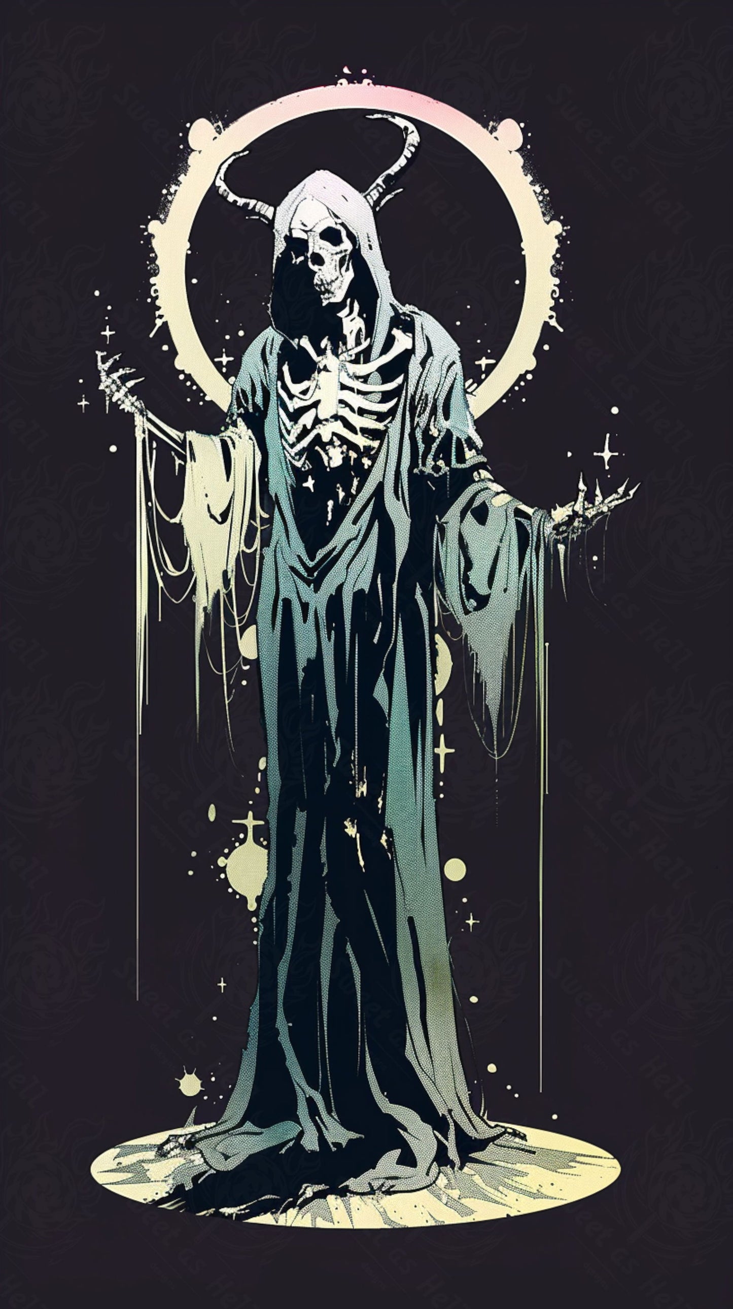 Mother Muerte 09 by 16 142 SN2062 - Sweet As Hell Designs